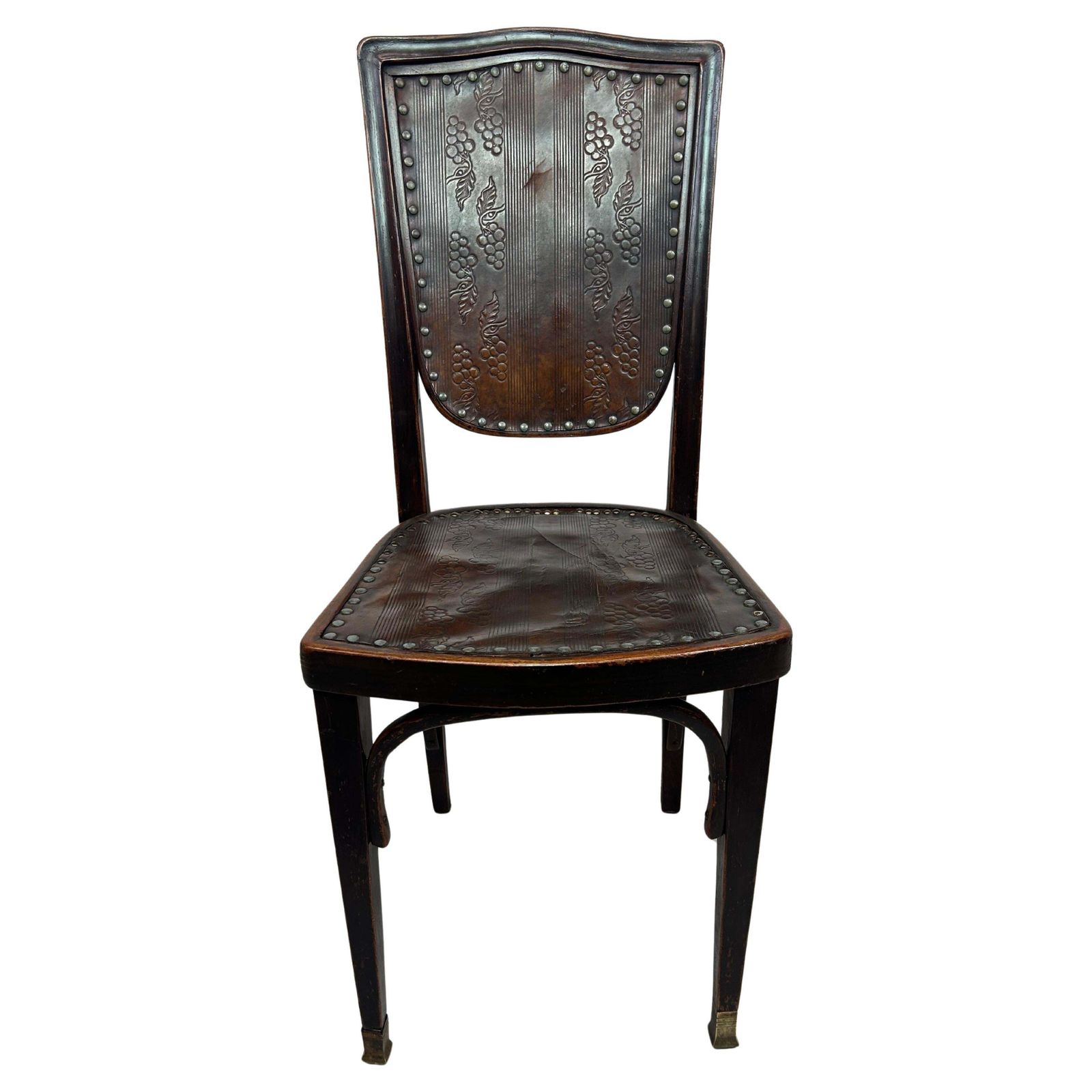 Jugendstil Dining Chair By Gustav Siegel For J&J Kohn