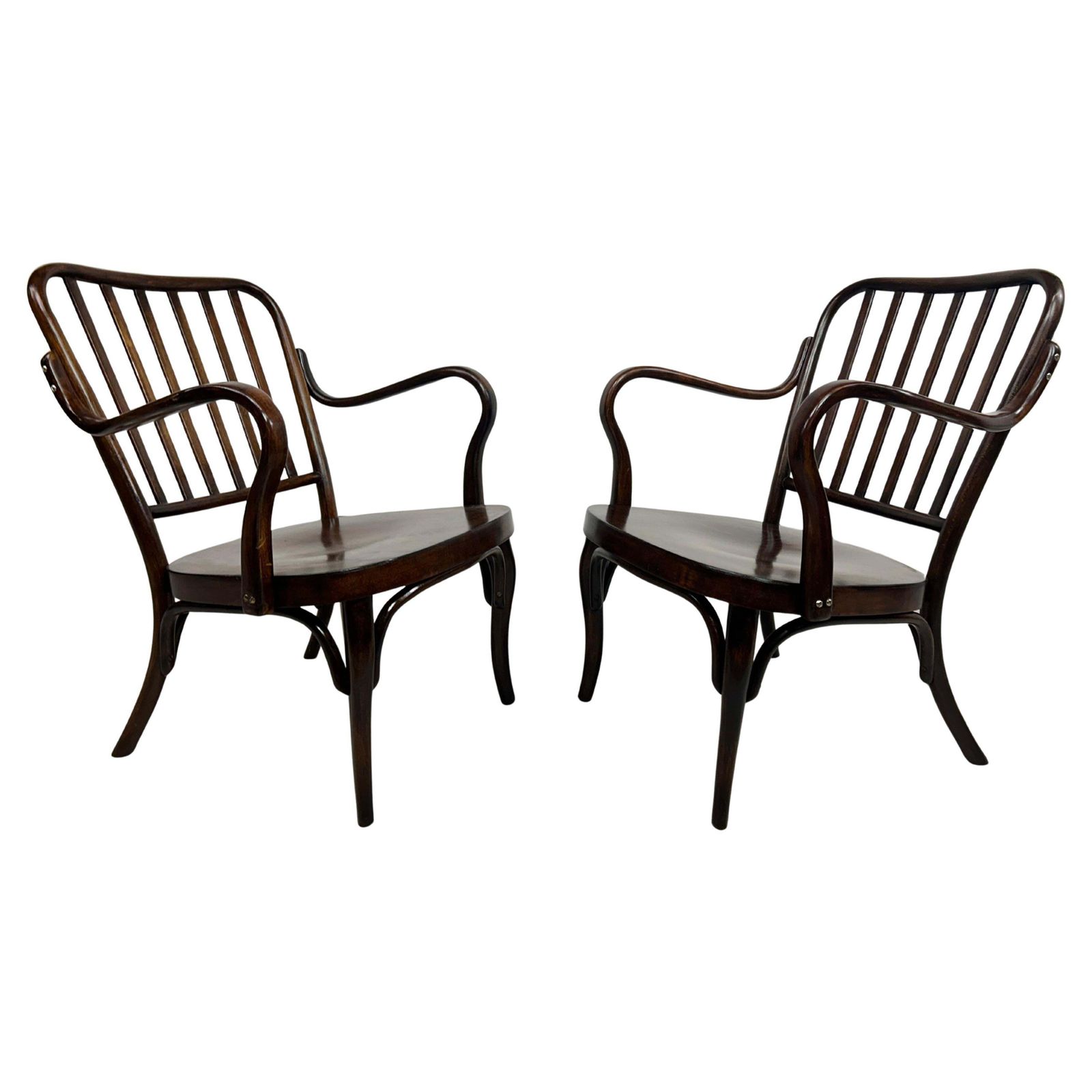 Art Deco Armchairs A752f By Jozef Frank For Thonet