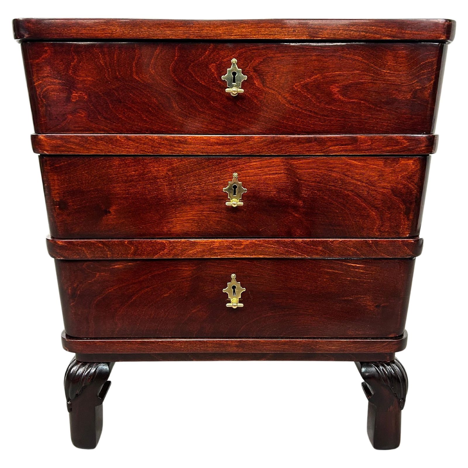 Small Art Deco Cabinet Attr. To Lajos Kozma