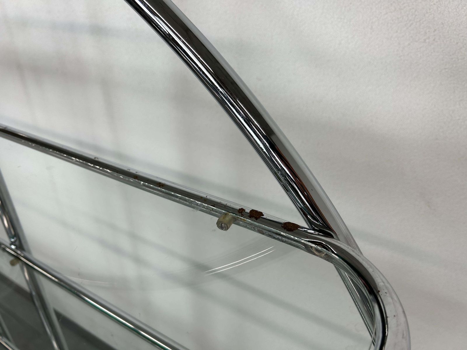 photo for sale Mid Century Design Tubular Steel Etagere