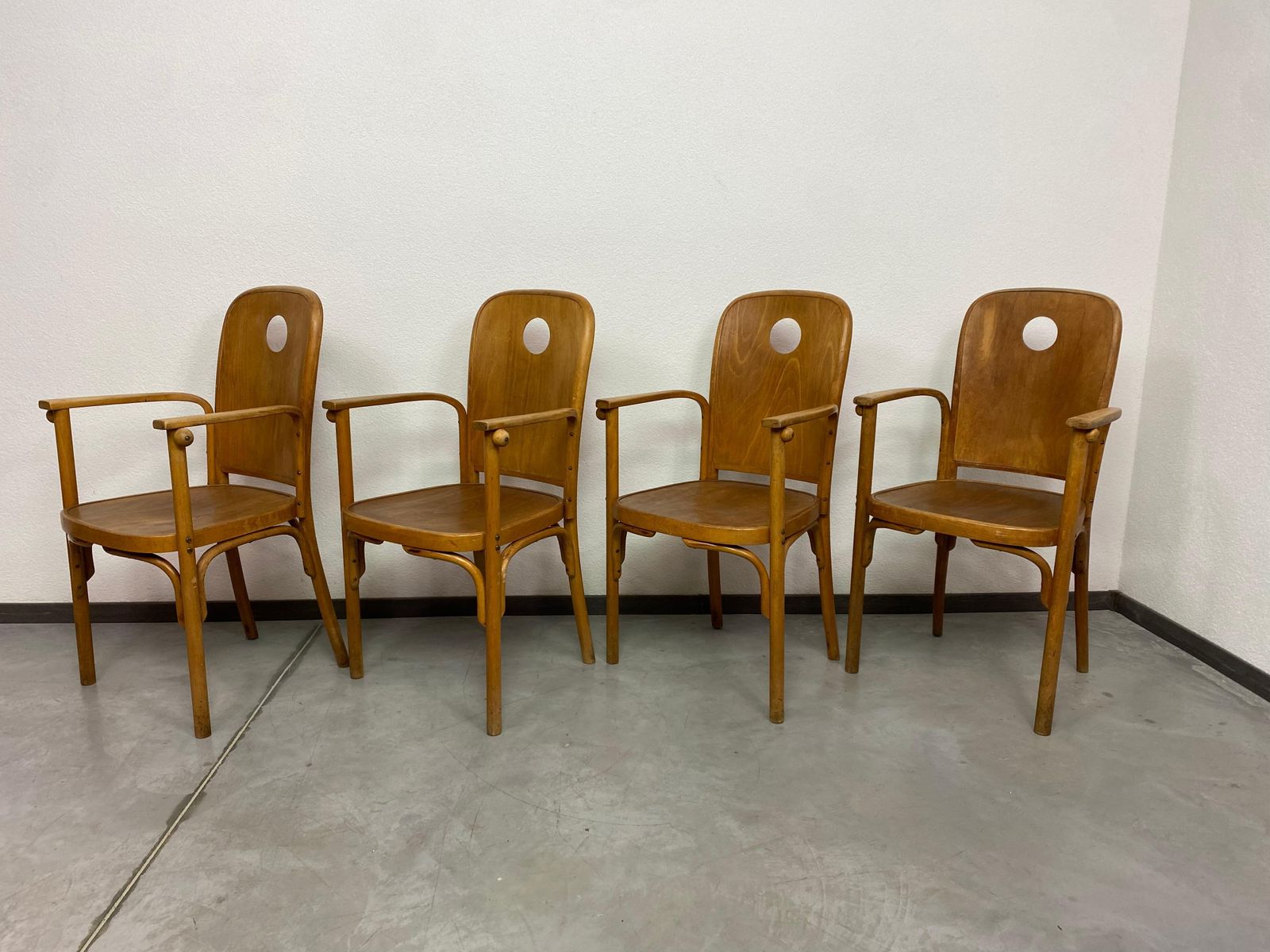 Very Rare Armchairs Nr.813 /1f By Josef Hoffmann For Jacob Josef Kohn photo furniture