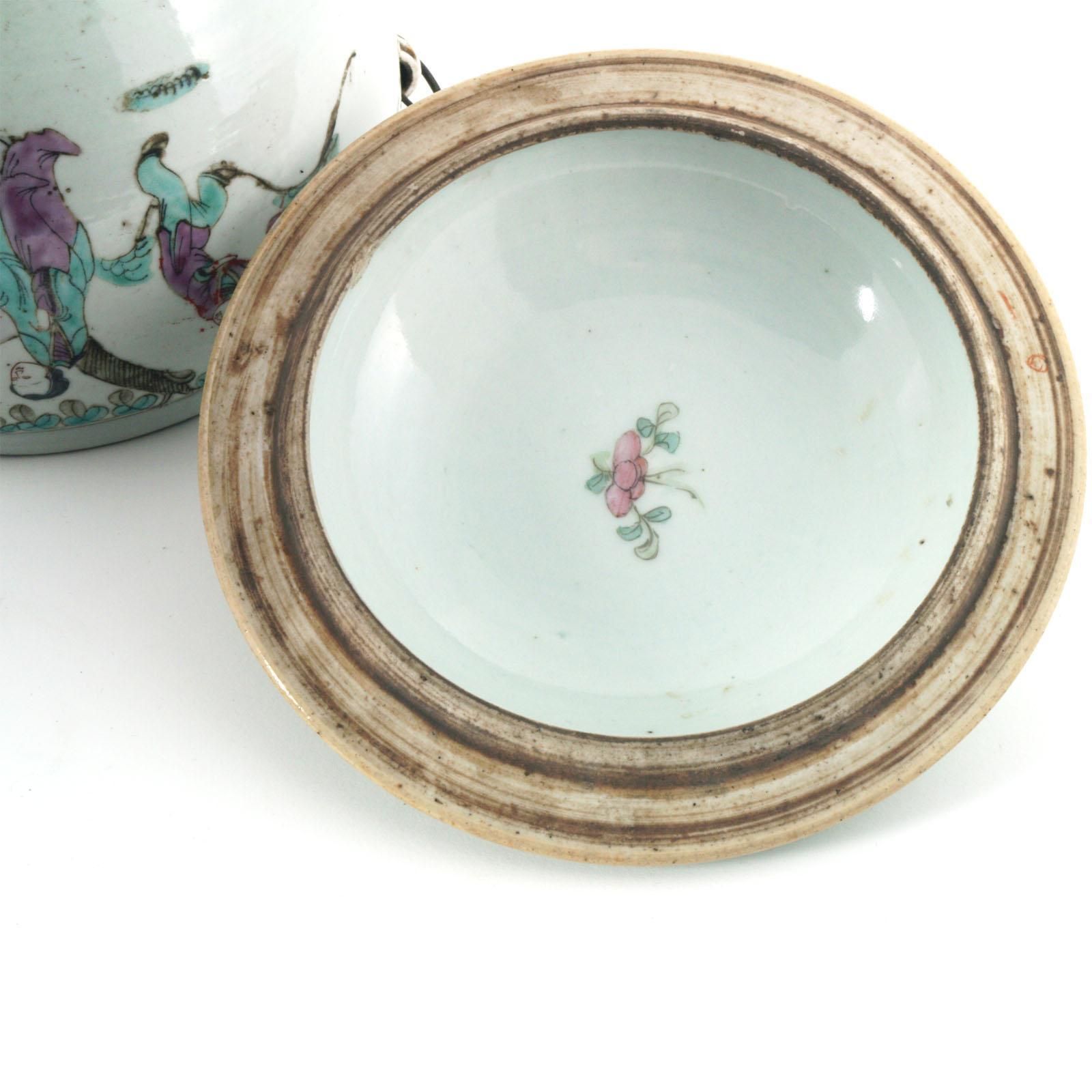 Early 20th Century Chinese Porcelain Bucket Vase, Famille Verte photo Home Decor