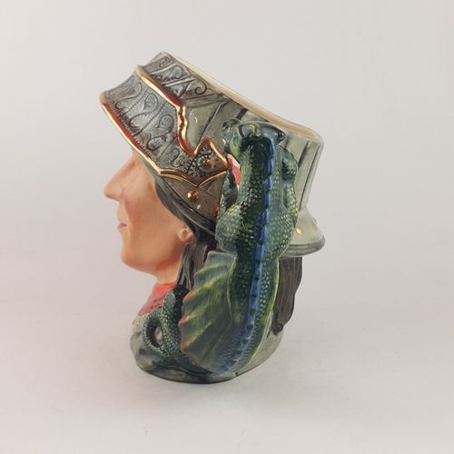 Royal Doulton Large Character Jug D7129 St George 7502 Rd photo Home Decor