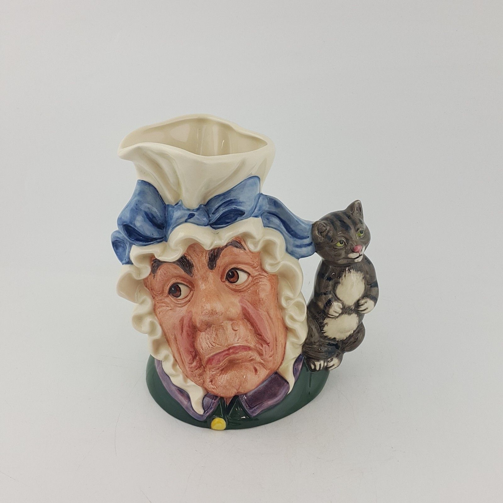 Royal Doulton Character Jug D6842 The Cook And The Cheshire Cat 8003 Rd photo vintage