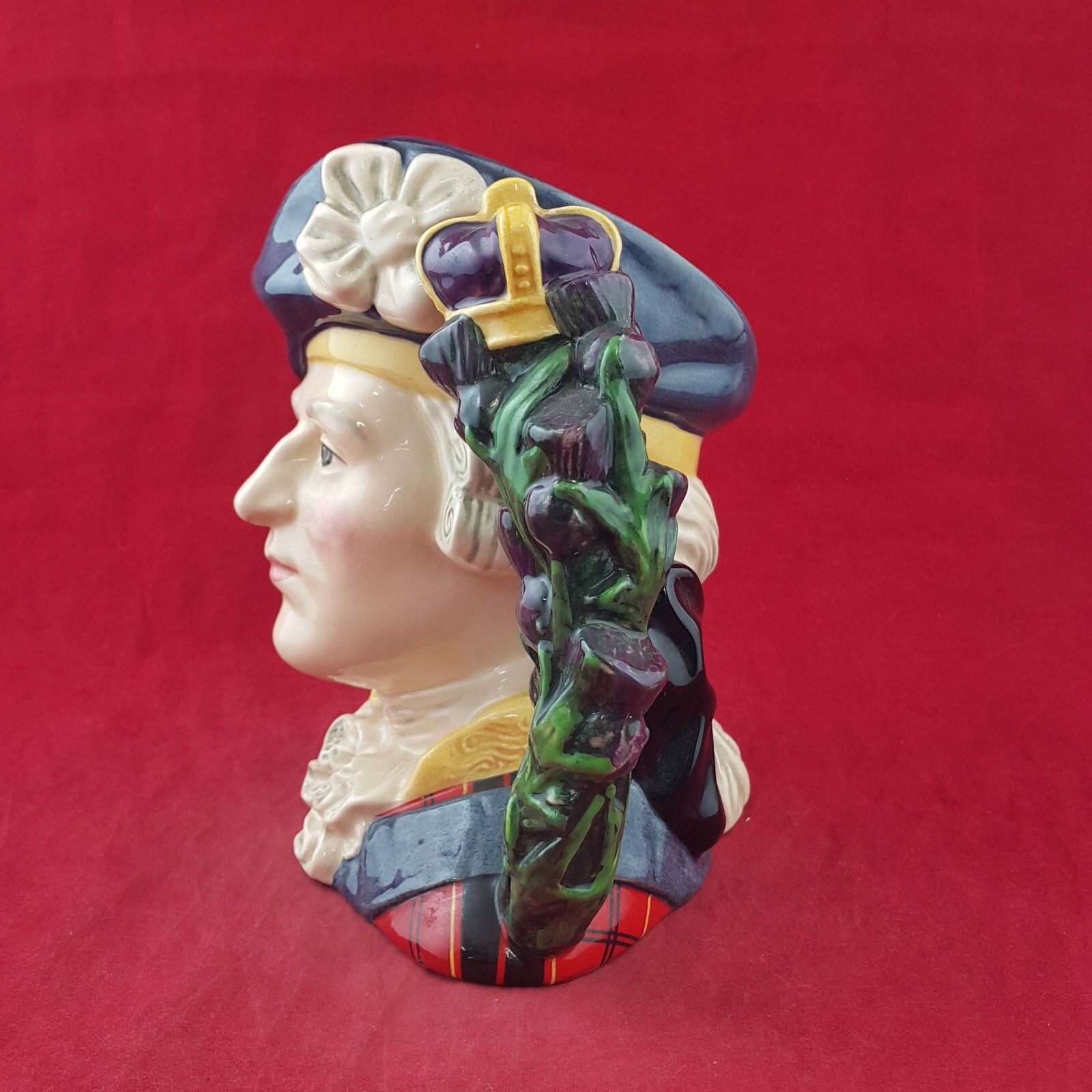 Royal Doulton Large Character Jug D6858 Bonnie Prince Charlie 8765 Rd photo Home Decor