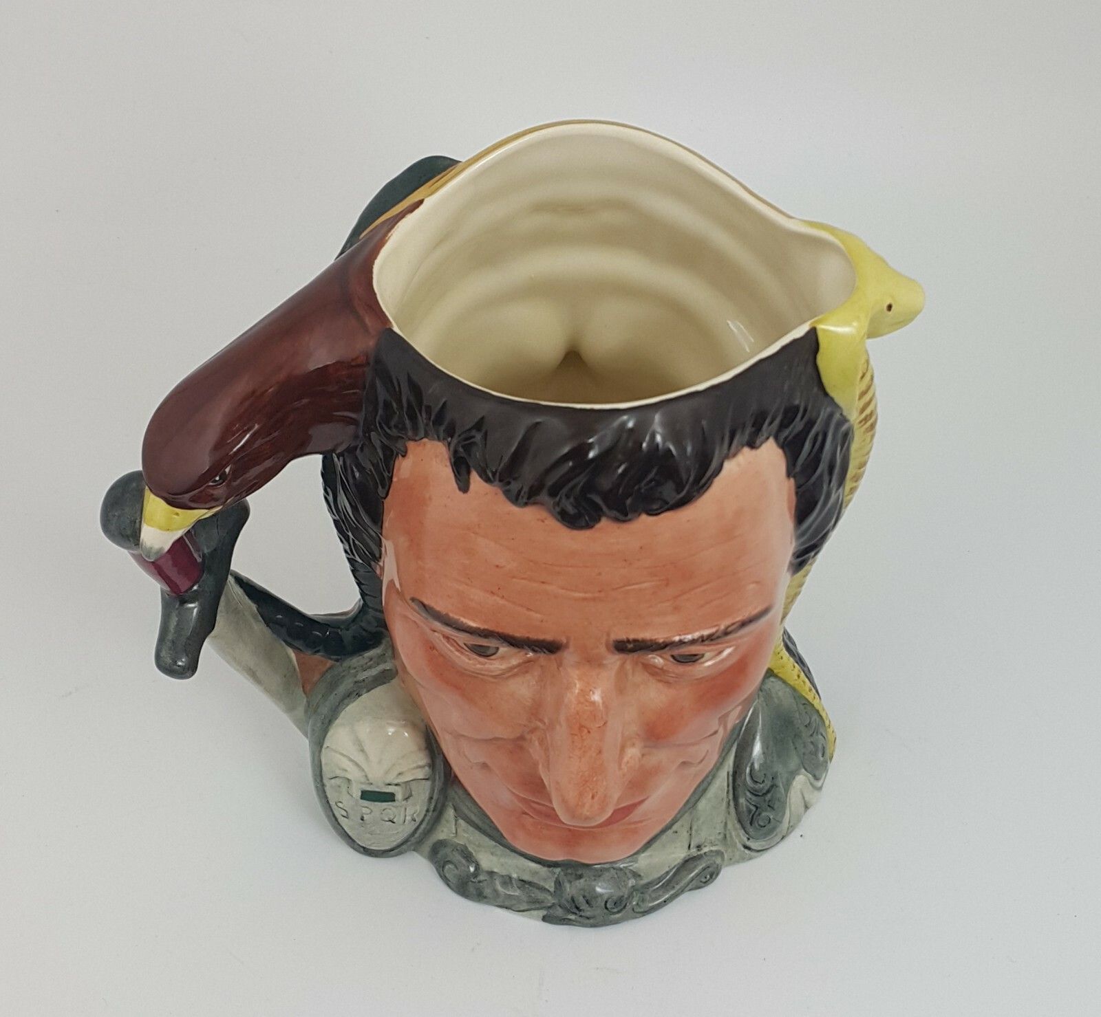 photo for sale Royal Doulton Antony & Cleopatra Double Sided Large Character Jug D6728 Rd