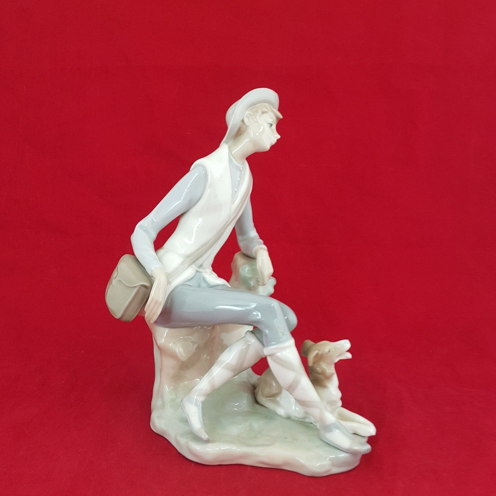 Lladro Figurine 4659 Shepherd Boy With Dog 5951 L/N photo buy