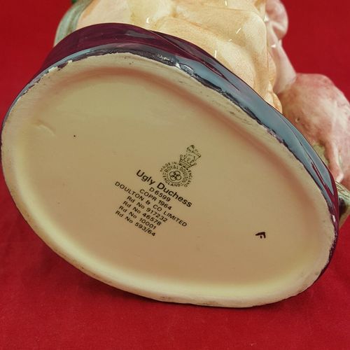Royal Doulton Character Large Jug D6599 Ugly Duchess 6472 Rd photo furniture