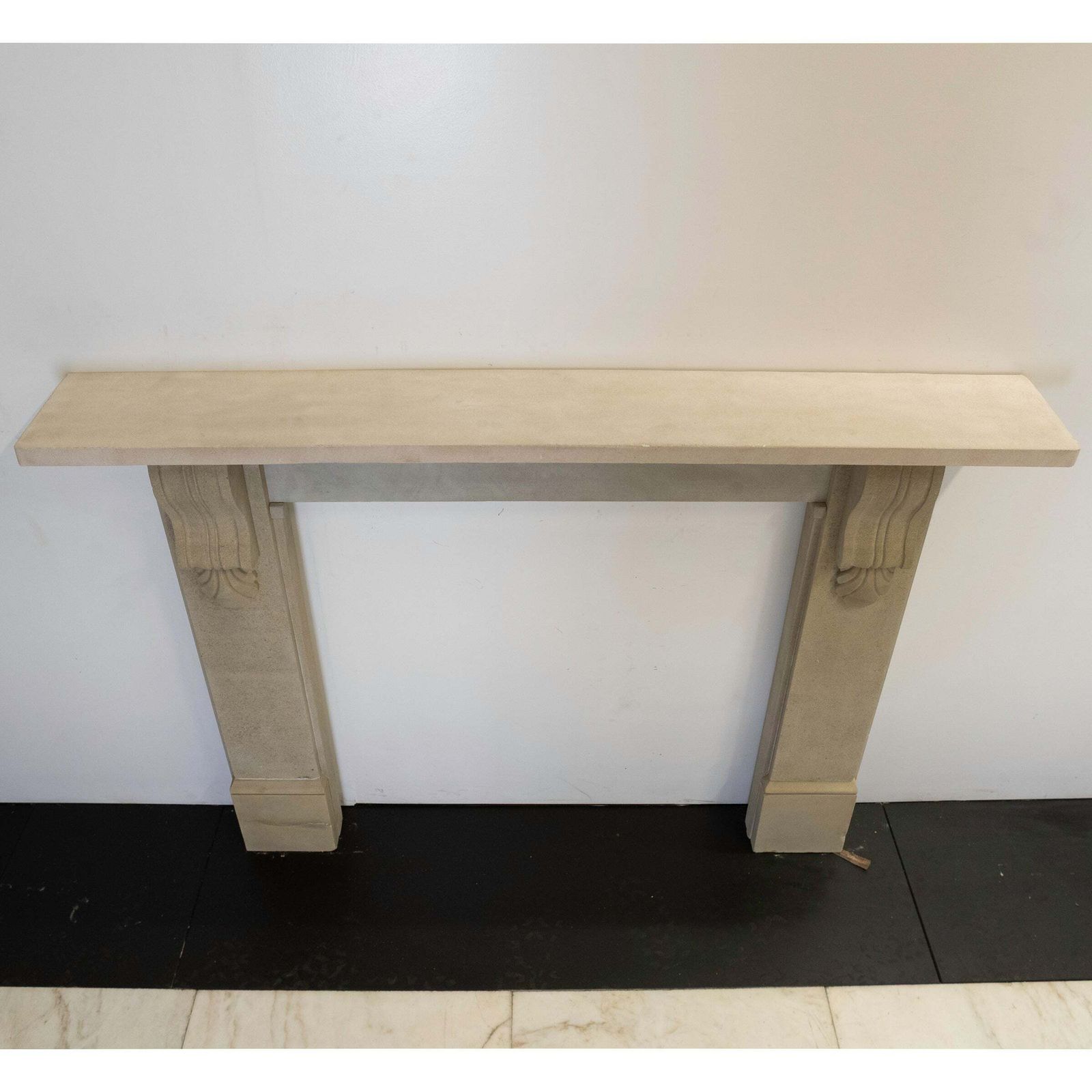 Antique Victorian Yorkstone Fireplace Surround With Corbels photo buy