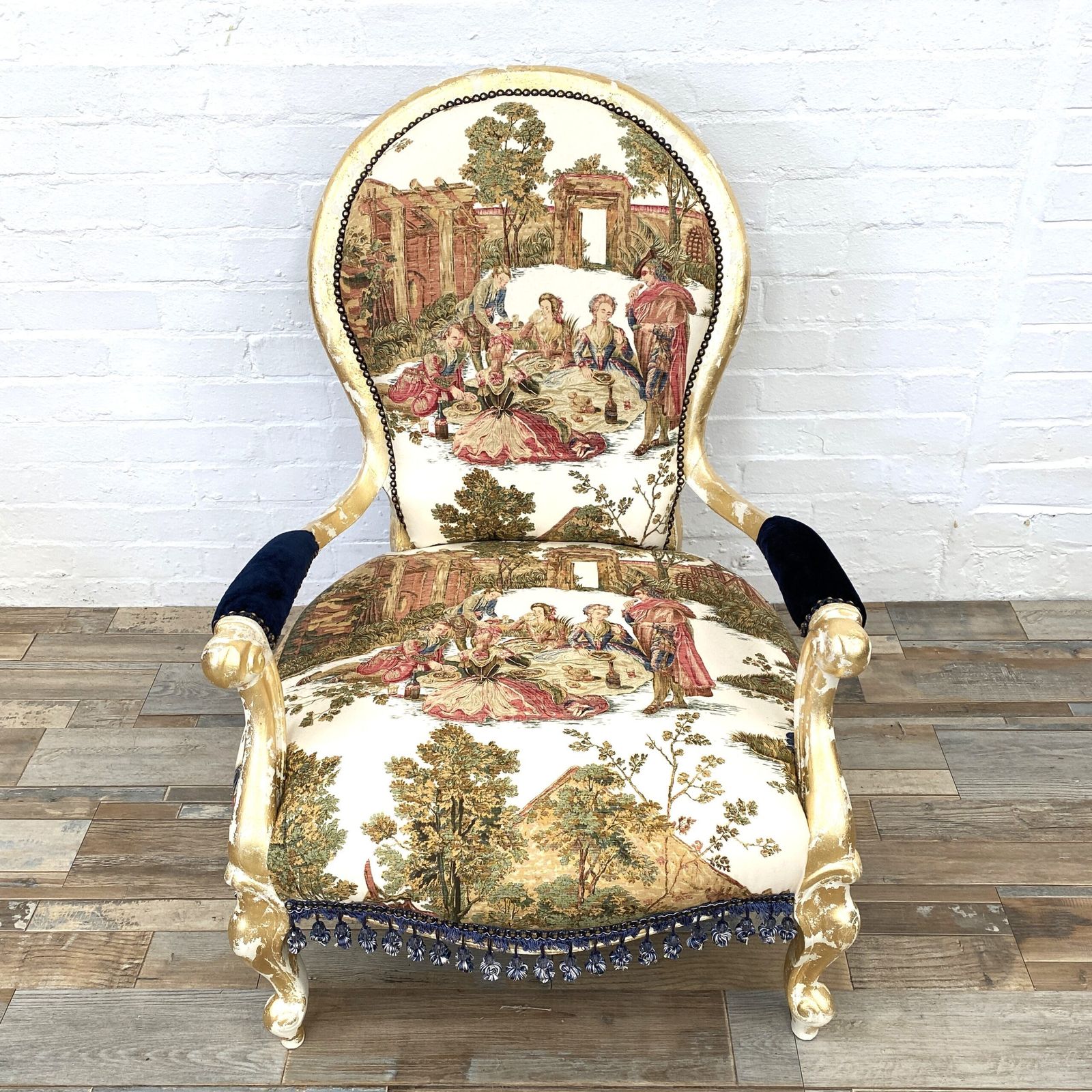 French Louis Style Accent Chair photo furniture