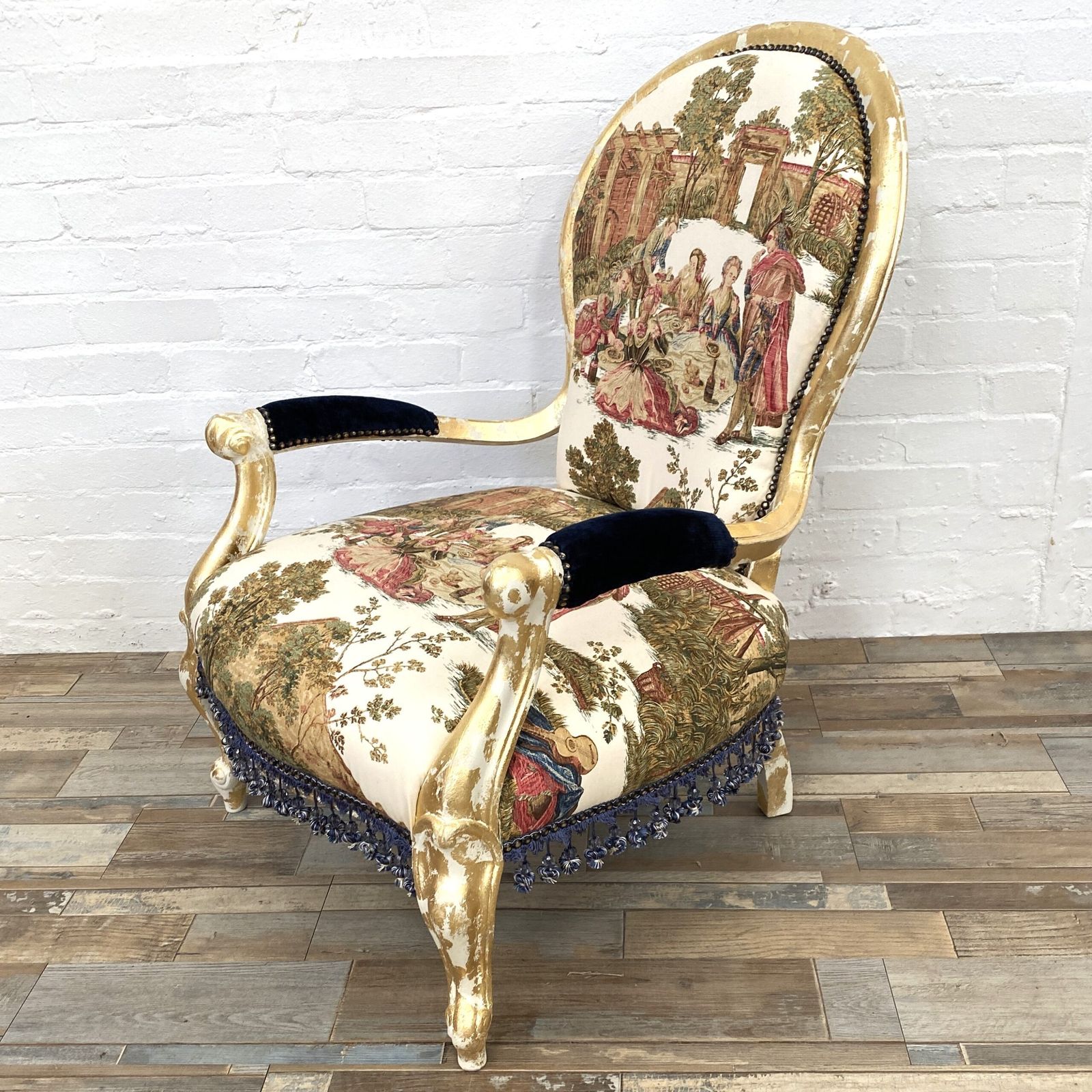 French Louis Style Accent Chair photo 465.0