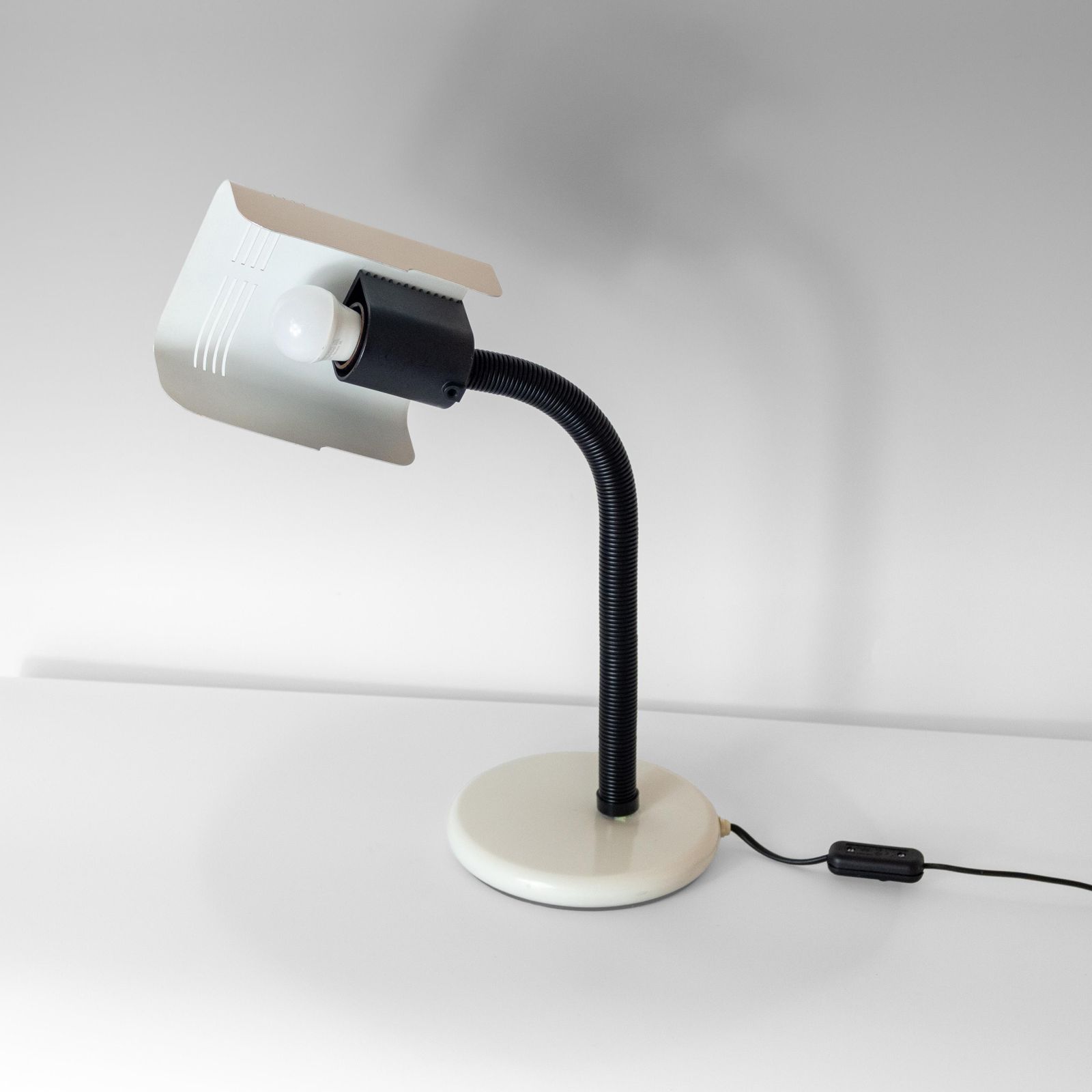 Industrial Desk Lamp, Gino Sarfatti For Targetti, Italy 1970