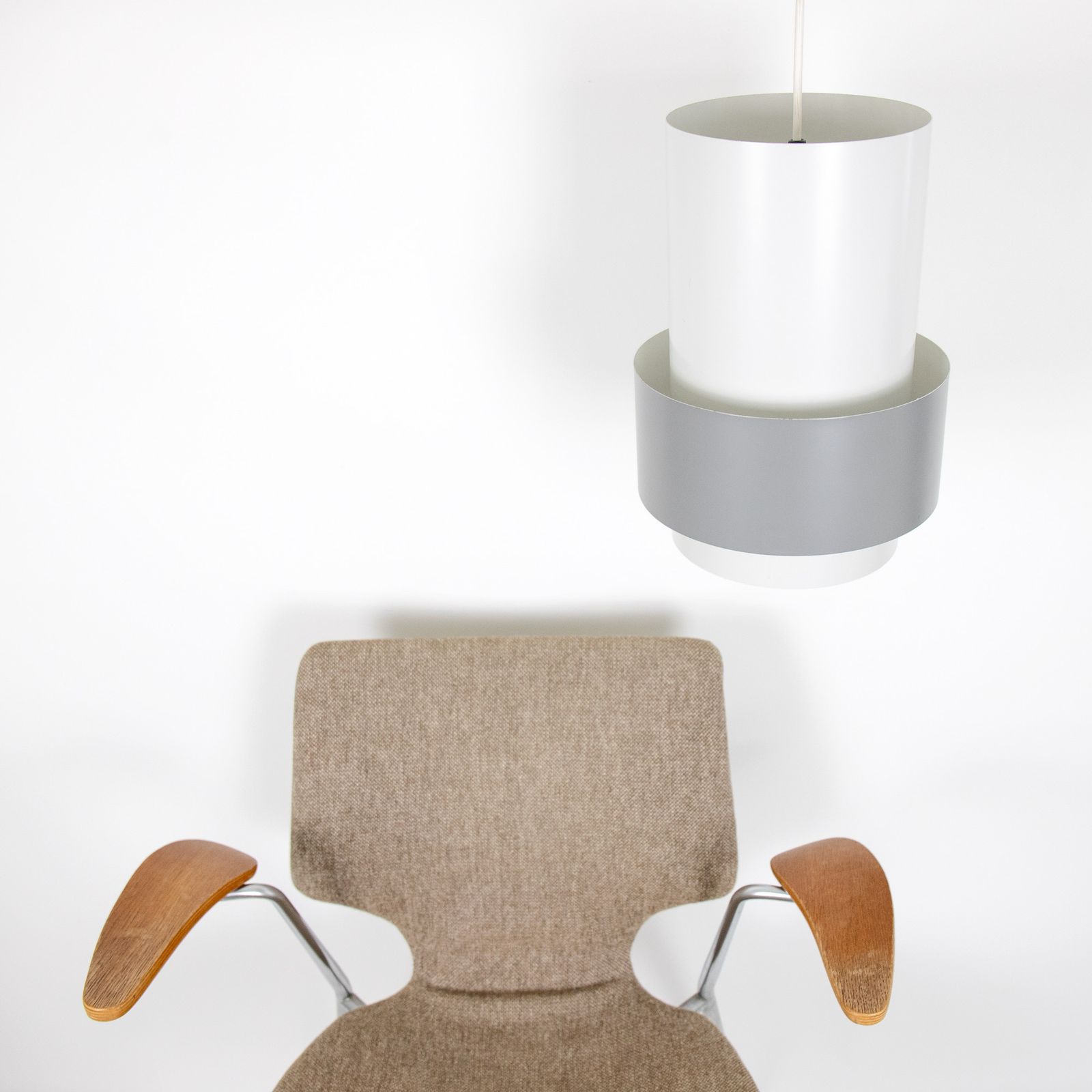 Central Pendant Light Designed By Jo Hammerborg For Fog & Mørup, Denmark, 1960s photo Lighting