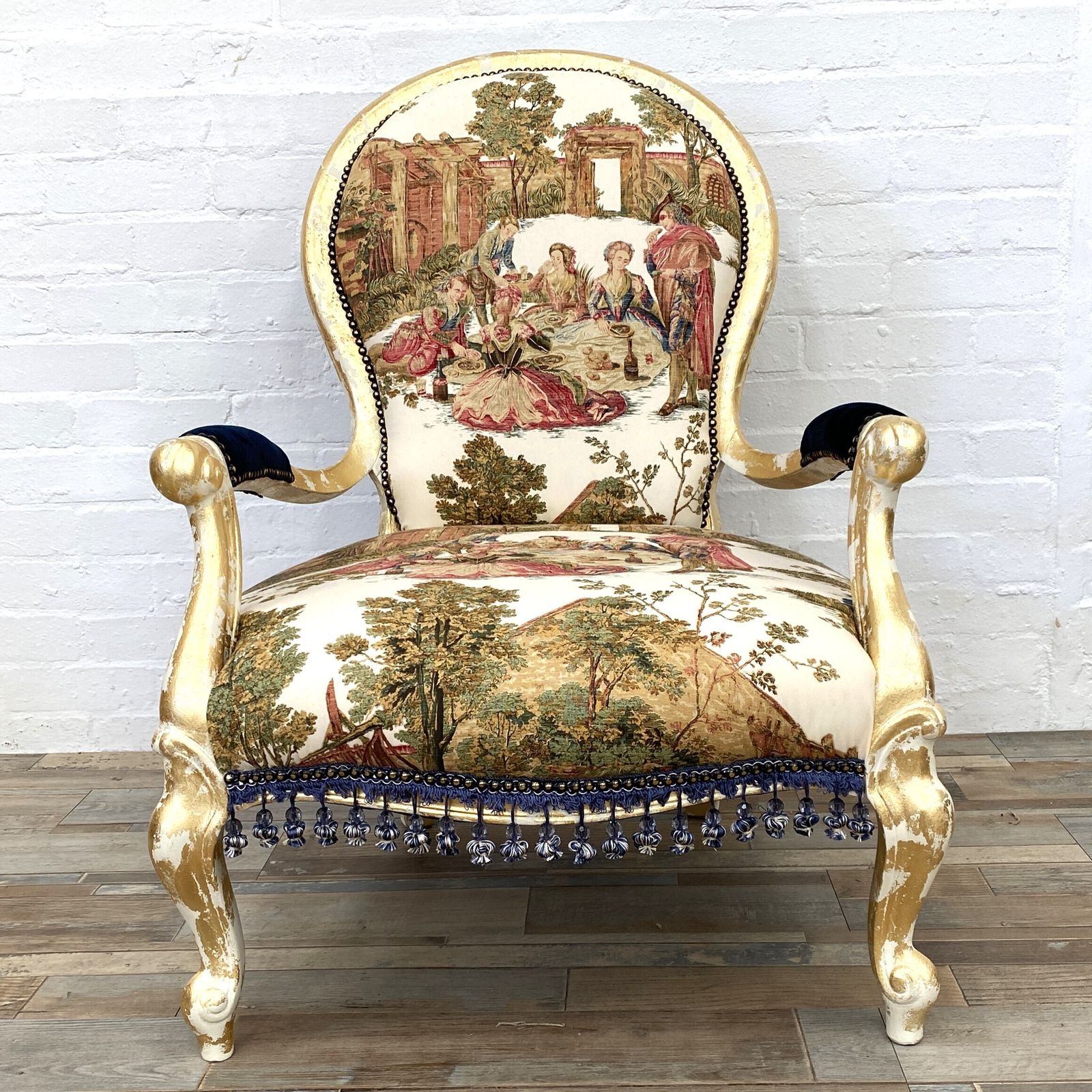 French Louis Style Accent Chair