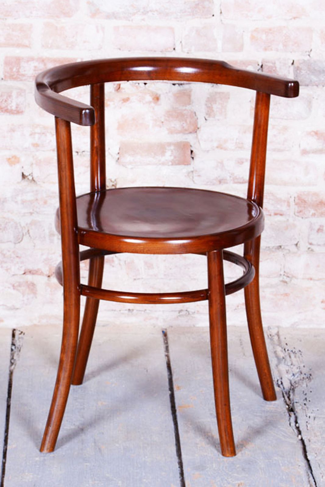 Restored Art Deco Chair, By Thonet, Beech, Revived Polish, Czech, 1920s photo furniture