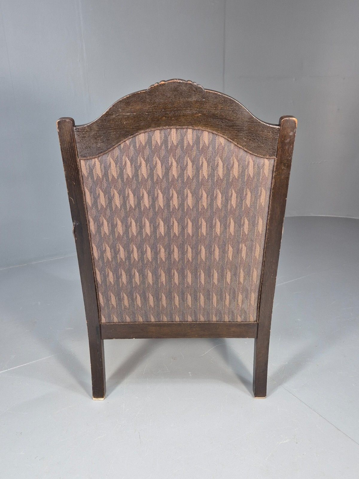 photo buy Vintage Danish Lounge Chair Purple Hue Oak Frame Empire Antique  Eb8920 Vclo
