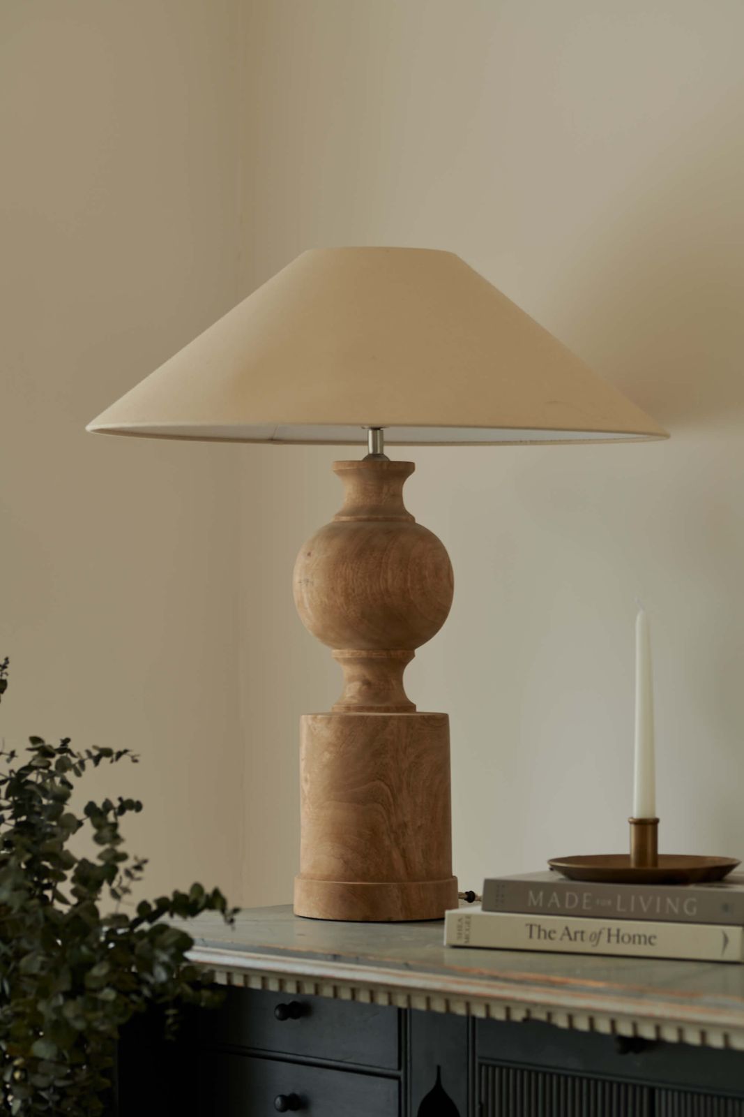 Reclaimed Wood Column Lamp | No 32
