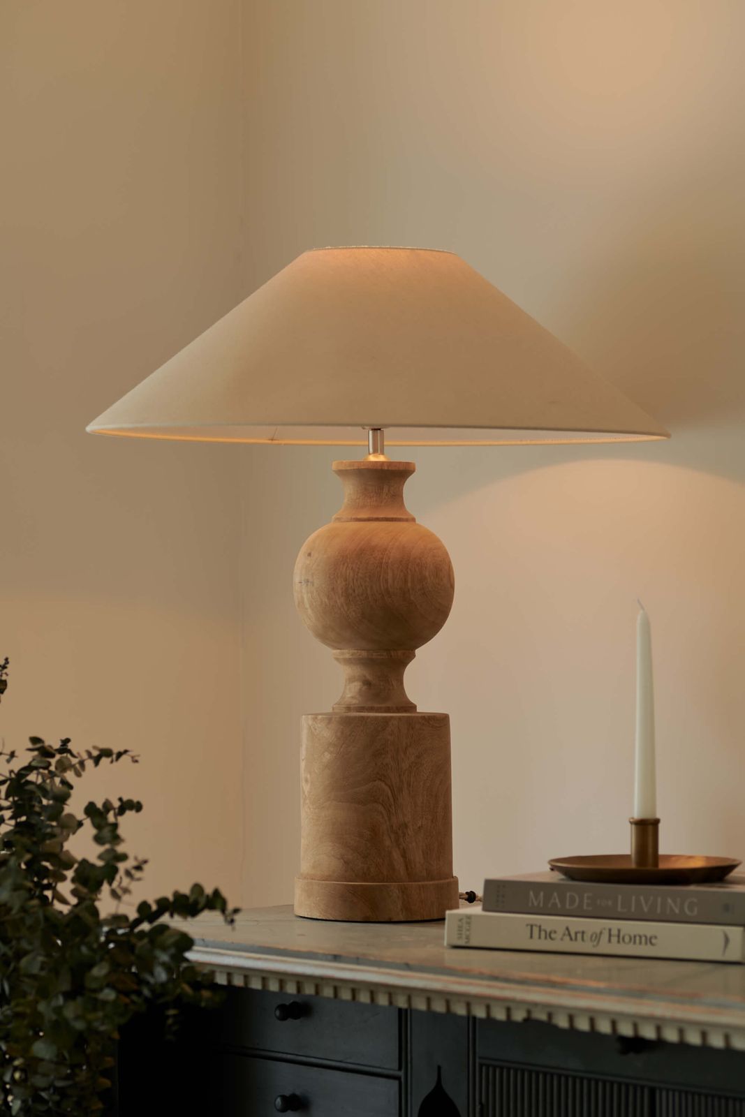 Reclaimed Wood Column Lamp | No 32 photo furniture