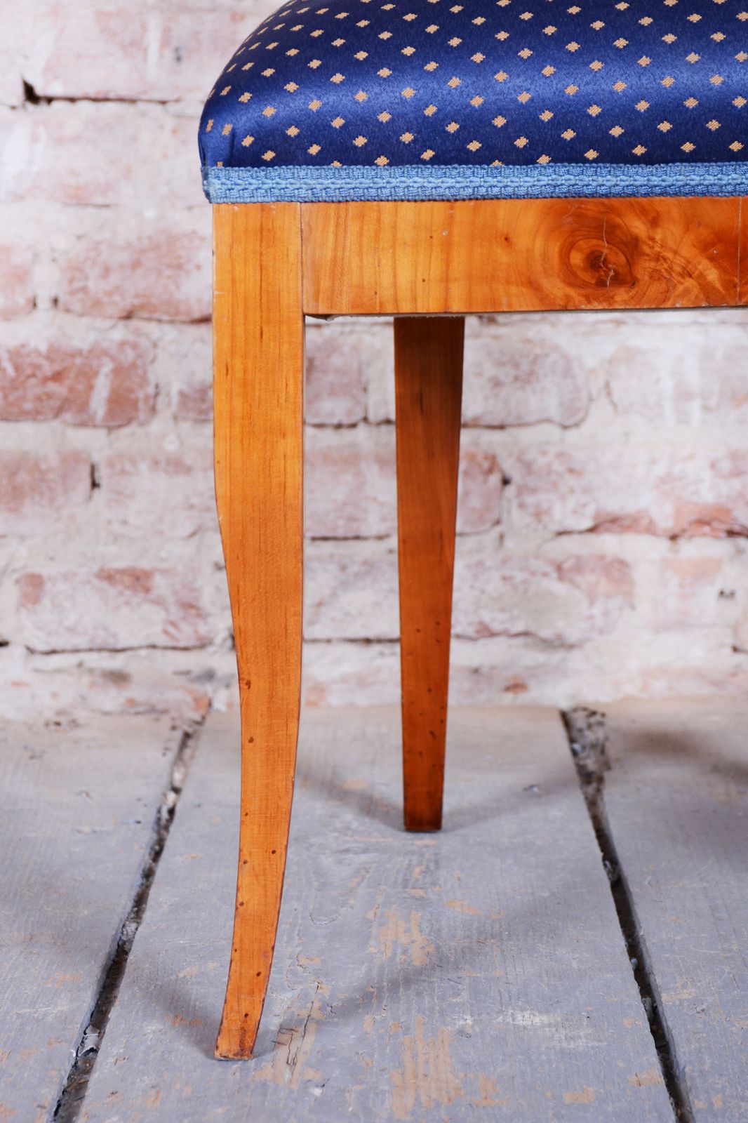 photo buy Set Of Four Restored Biedermeier Cherry Wood, Revived Polish, Austria, 1820s