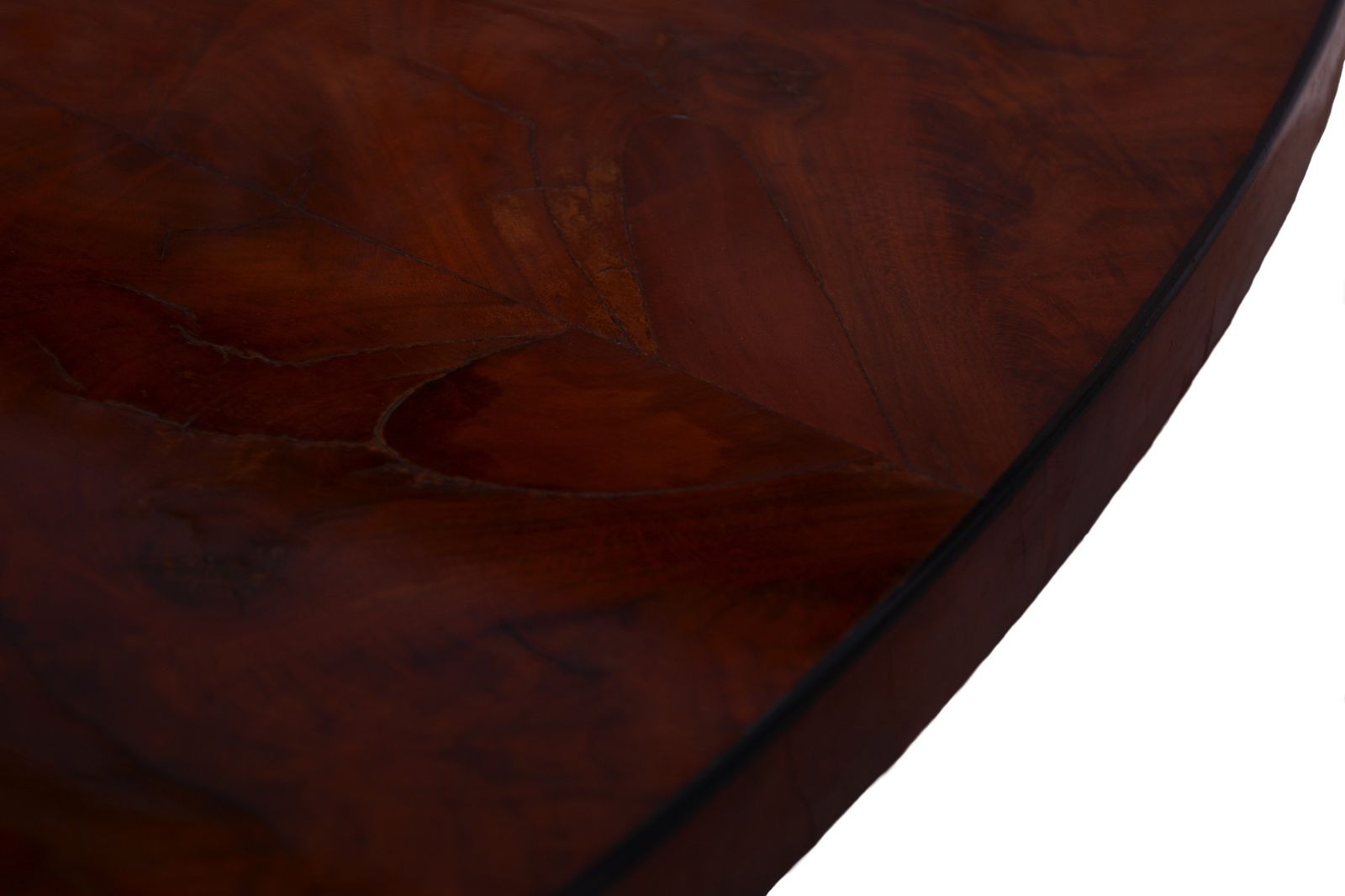 photo vinterior Restored Biedermeier Dining Table, Cherry Wood, Revived Polish, Austrian, 1820s