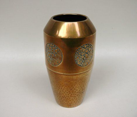 Art Noveau Brass Vase From Wmf, 1890s photo furniture