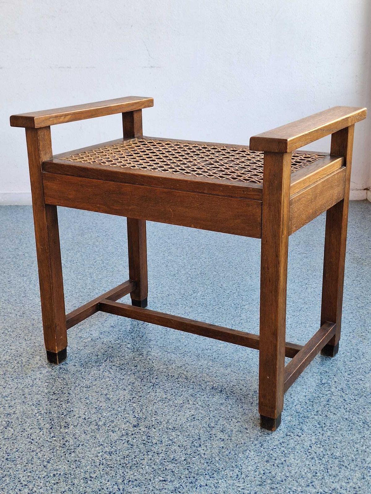 Set Of Two Low Chairs And Coffee Table From The Amsterdam School/ Art Deco Circa 1930s. photo 4861.0
