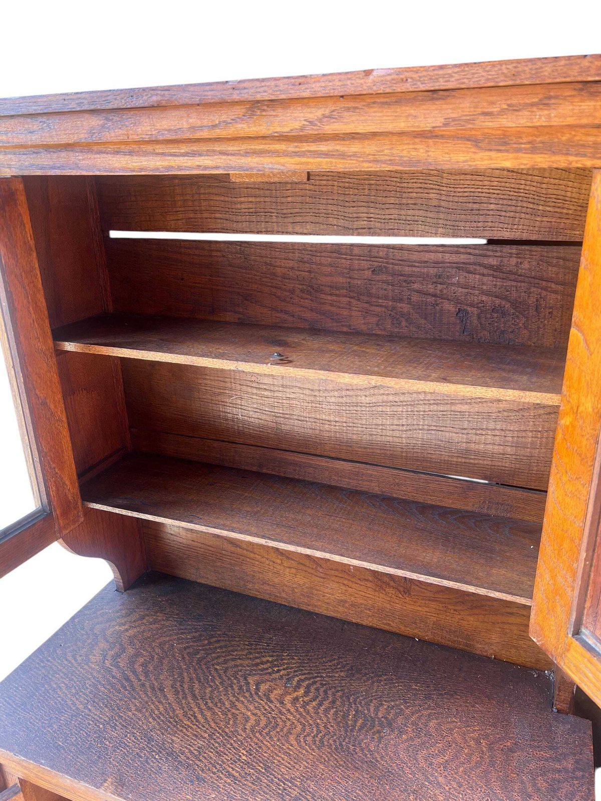 Antique Oak Apprentice Piece Small Dresser photo vintage