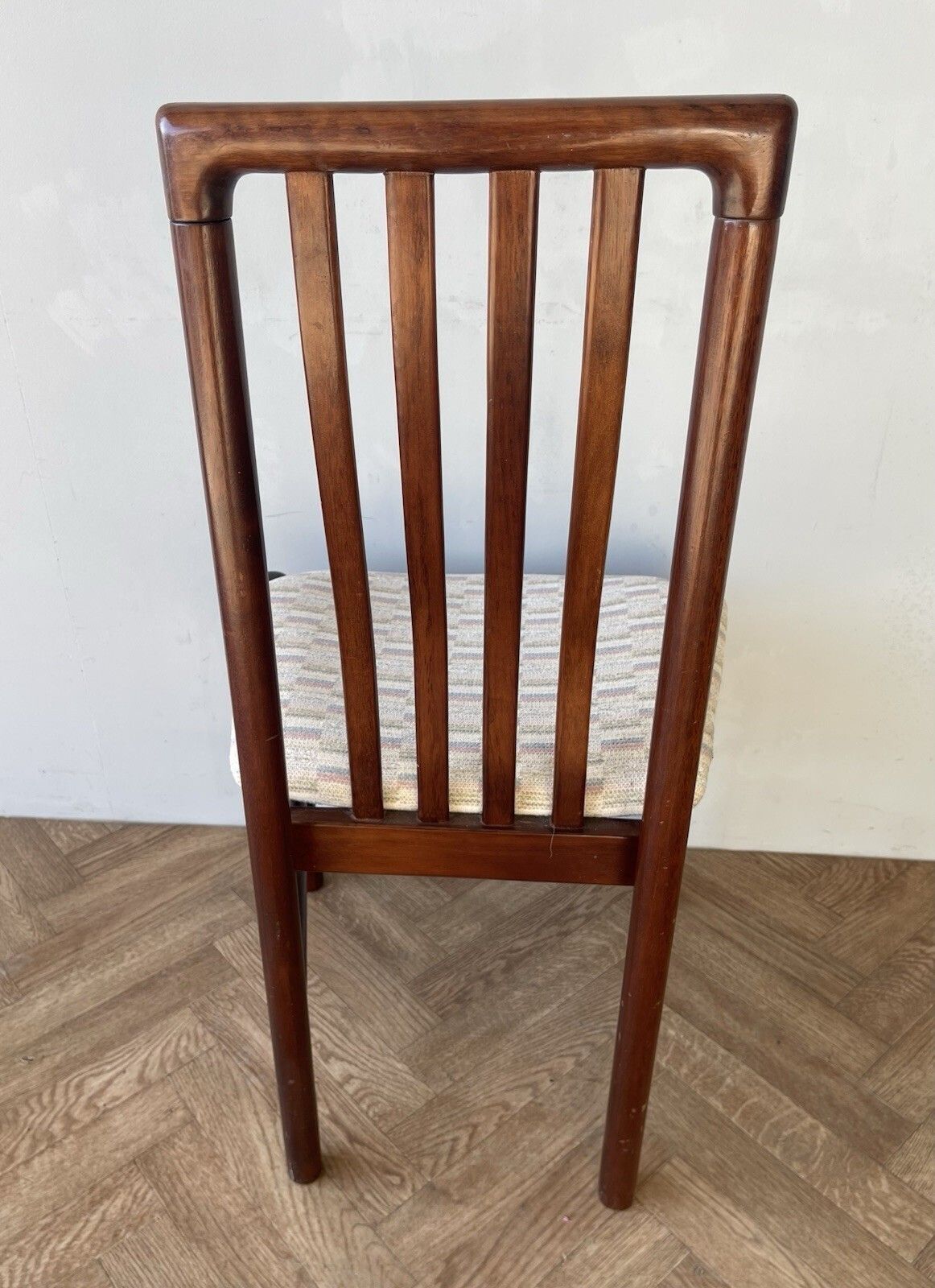 Danish Skovby Vintage Large Rosewood Dining Chairs Seats X 6 photo Furniture