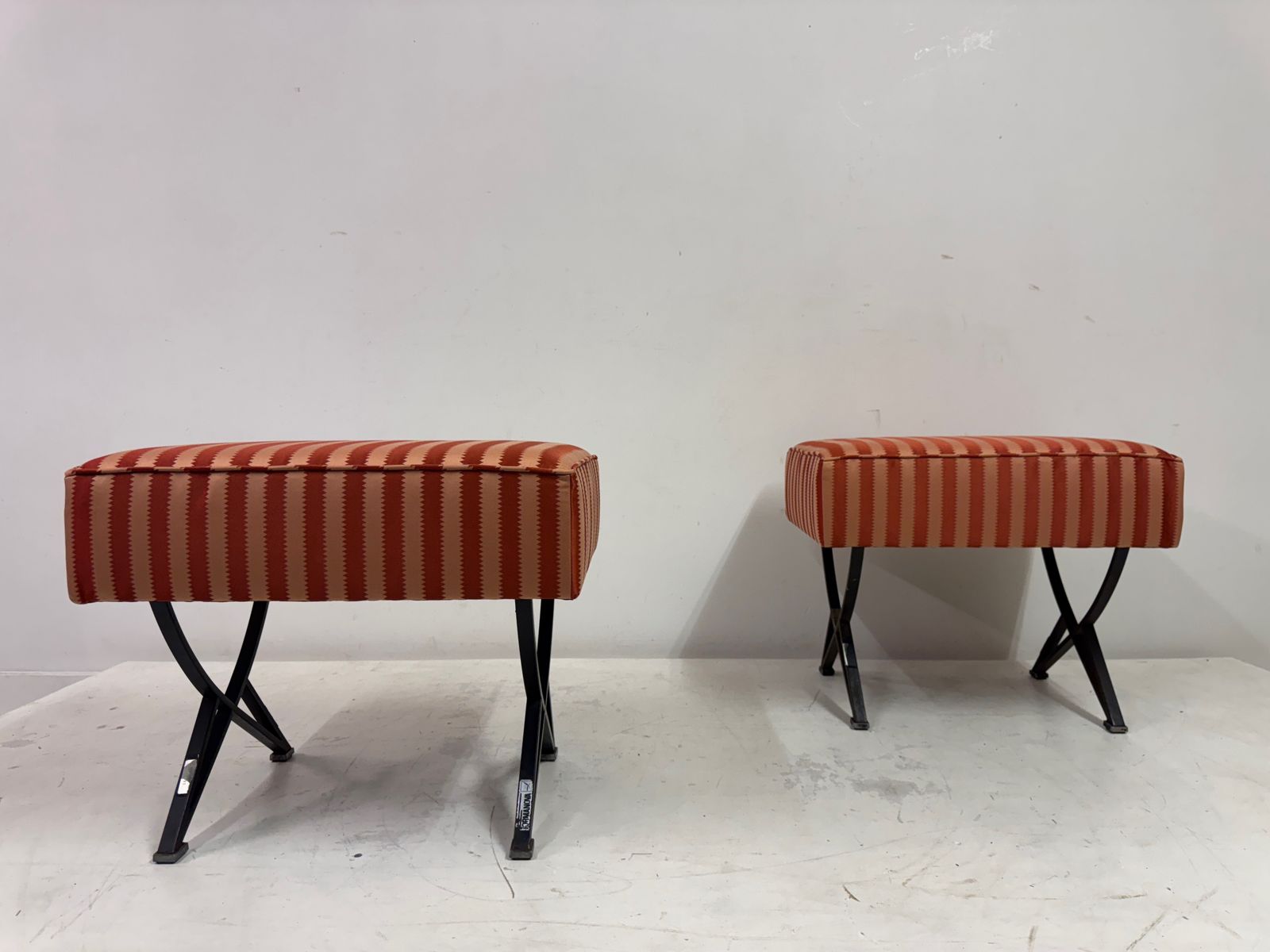 photo furniture Pair Of 1950s Italian Stools By Gianni Moscatelli For Formanova