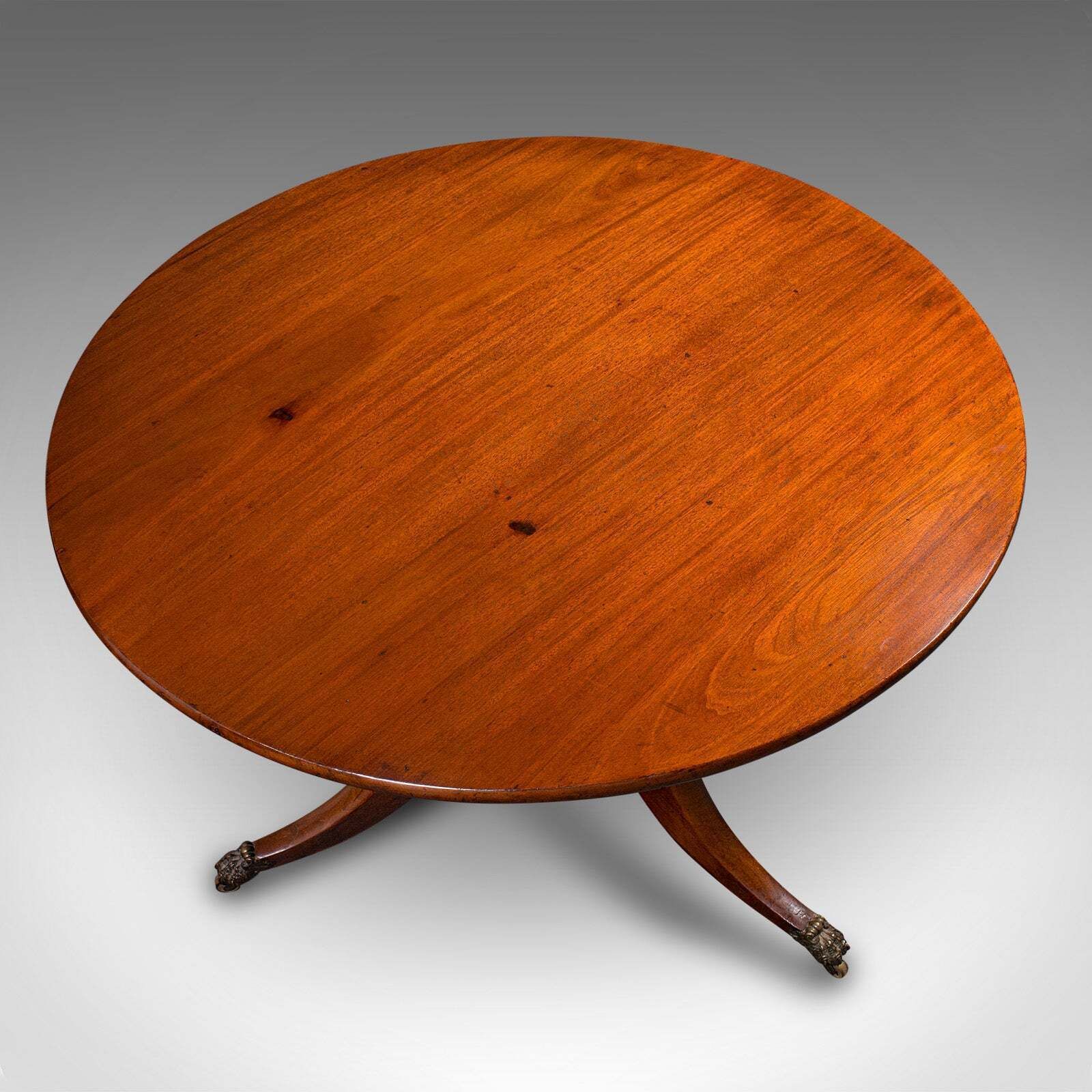 4 Seat Antique Supper Table, English, Tilt Top, Occasional, Breakfast, Regency photo buy