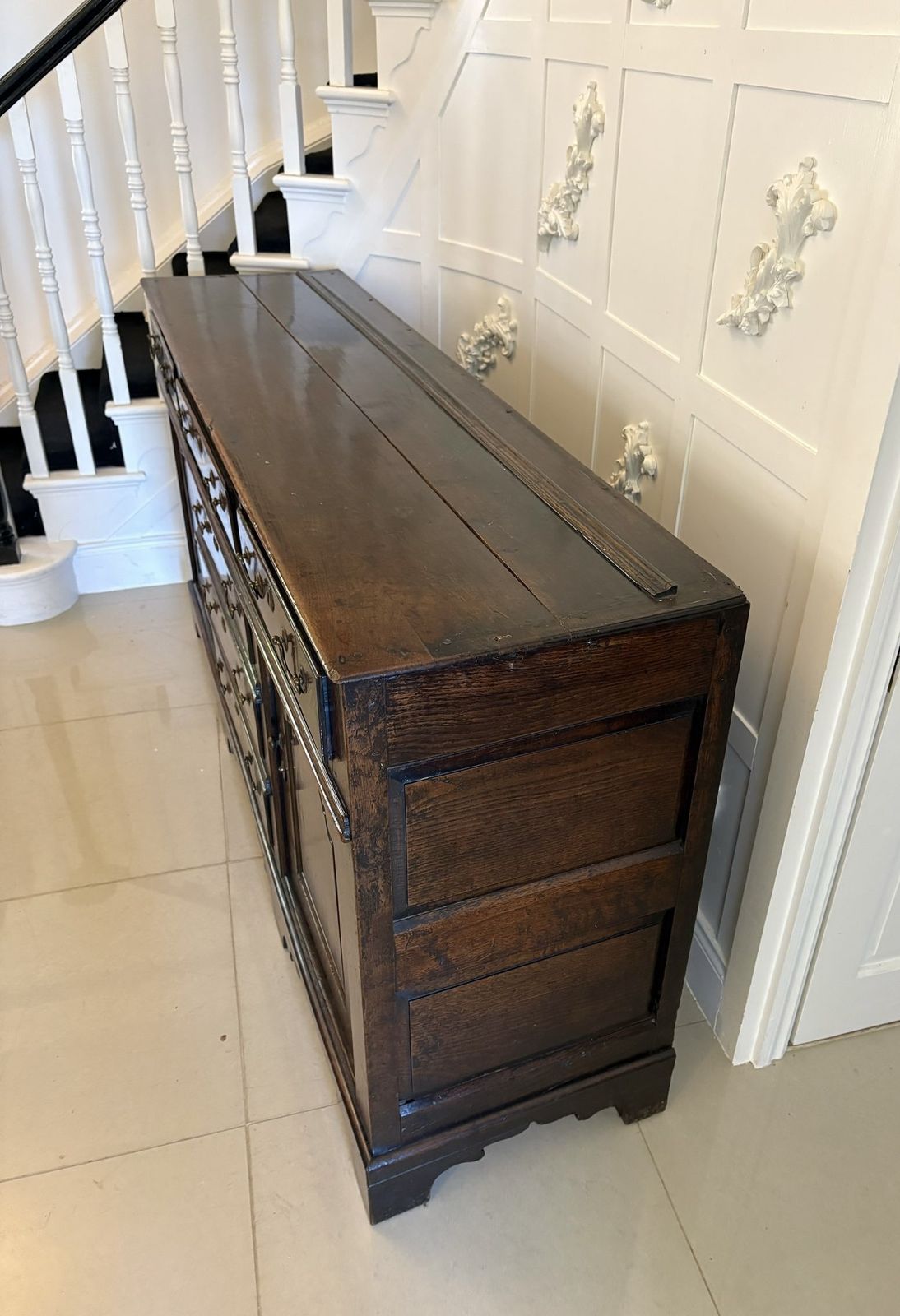 Antique 18th Century Outstanding Quality Oak Welsh Dresser photo vintage