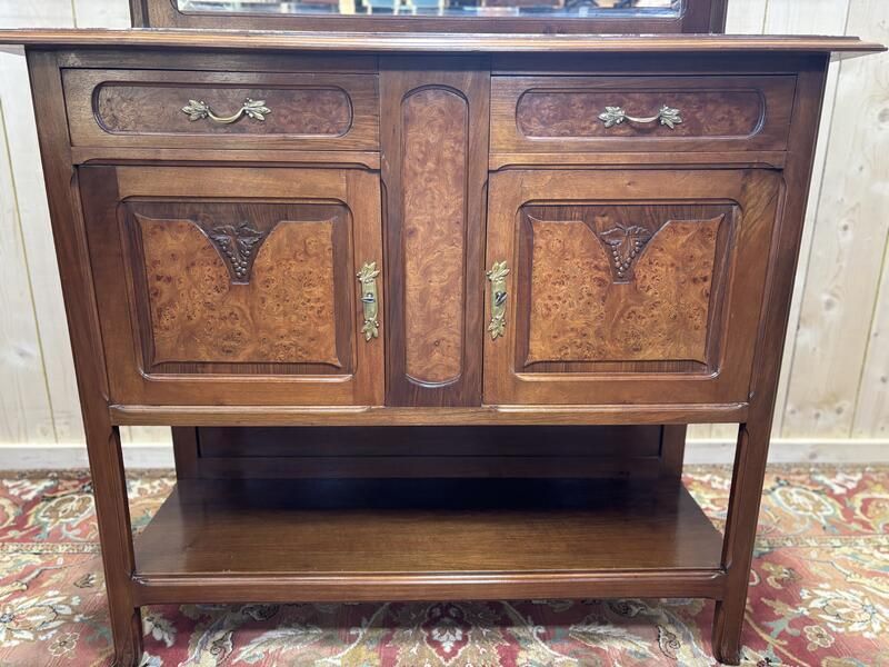 photo for sale Buffet Et Desserte Art Nouveau Attribué à Georges Novak