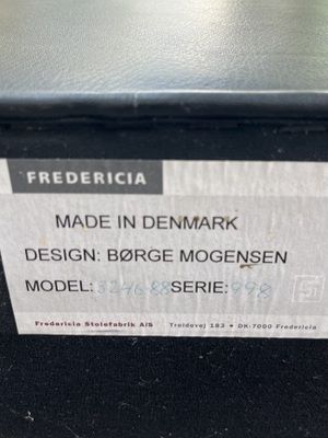 Borge Mogensen 3246 Armchair For Federicia X6 photo vintage