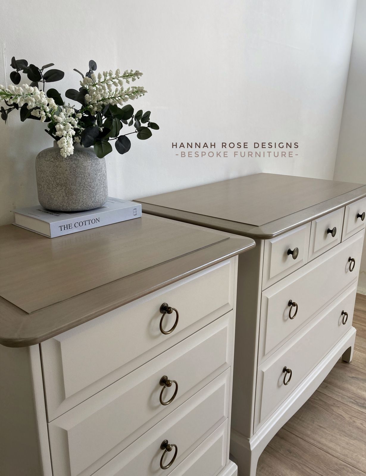 Available To Customise   Professionally Painted Stag Chest Of Drawers photo vinterior