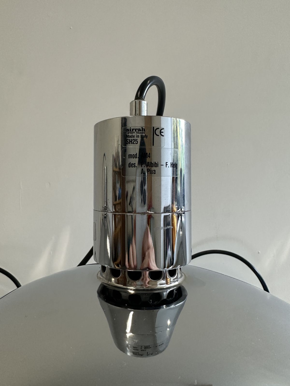 Franco Albini For Sirrah –  Chrome Series Suspension Lamps Sh25 Sh27  1968 photo 150.0