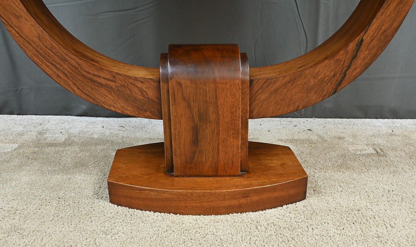 photo furniture Rosewood Coffee Table, Attributed To A. Arbus, Art Deco – 1930