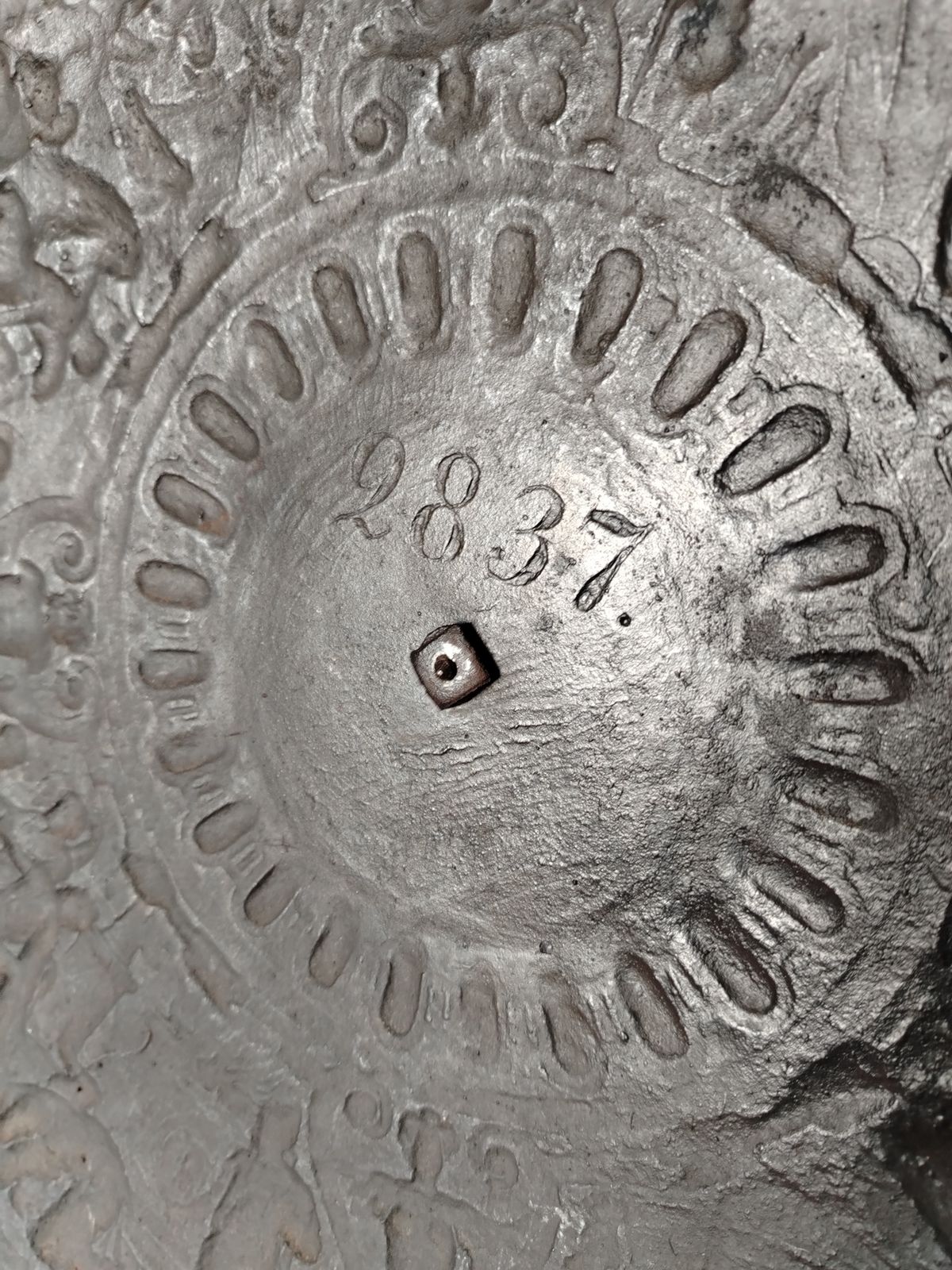 19th Century Cast Iron Classical Shield In The Manner Of Elkington & Co. Cellini Shield. photo Art