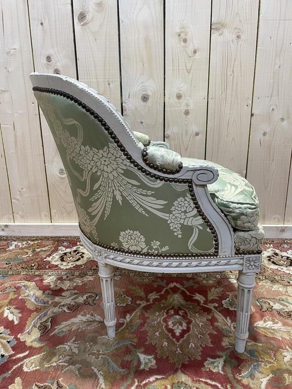 Petite Bergère D’enfant De Style Louis XVI photo vinterior