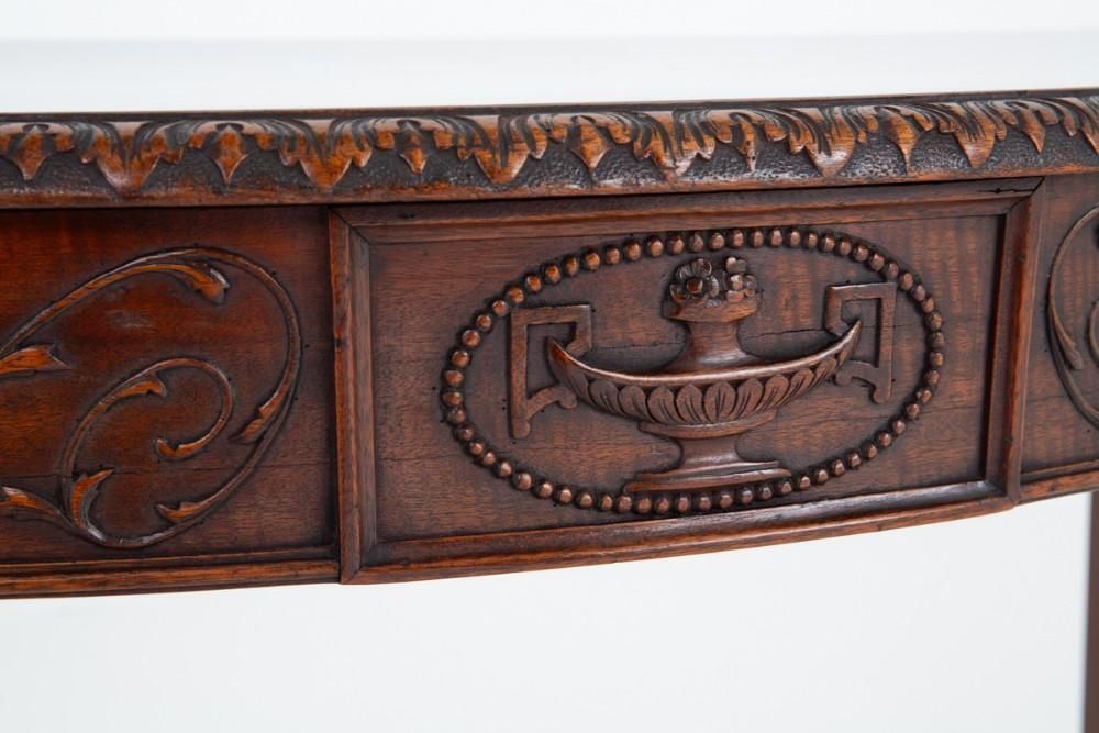 Adamas Revival Console Table Mahogany Hall Tables 1880 photo vinterior
