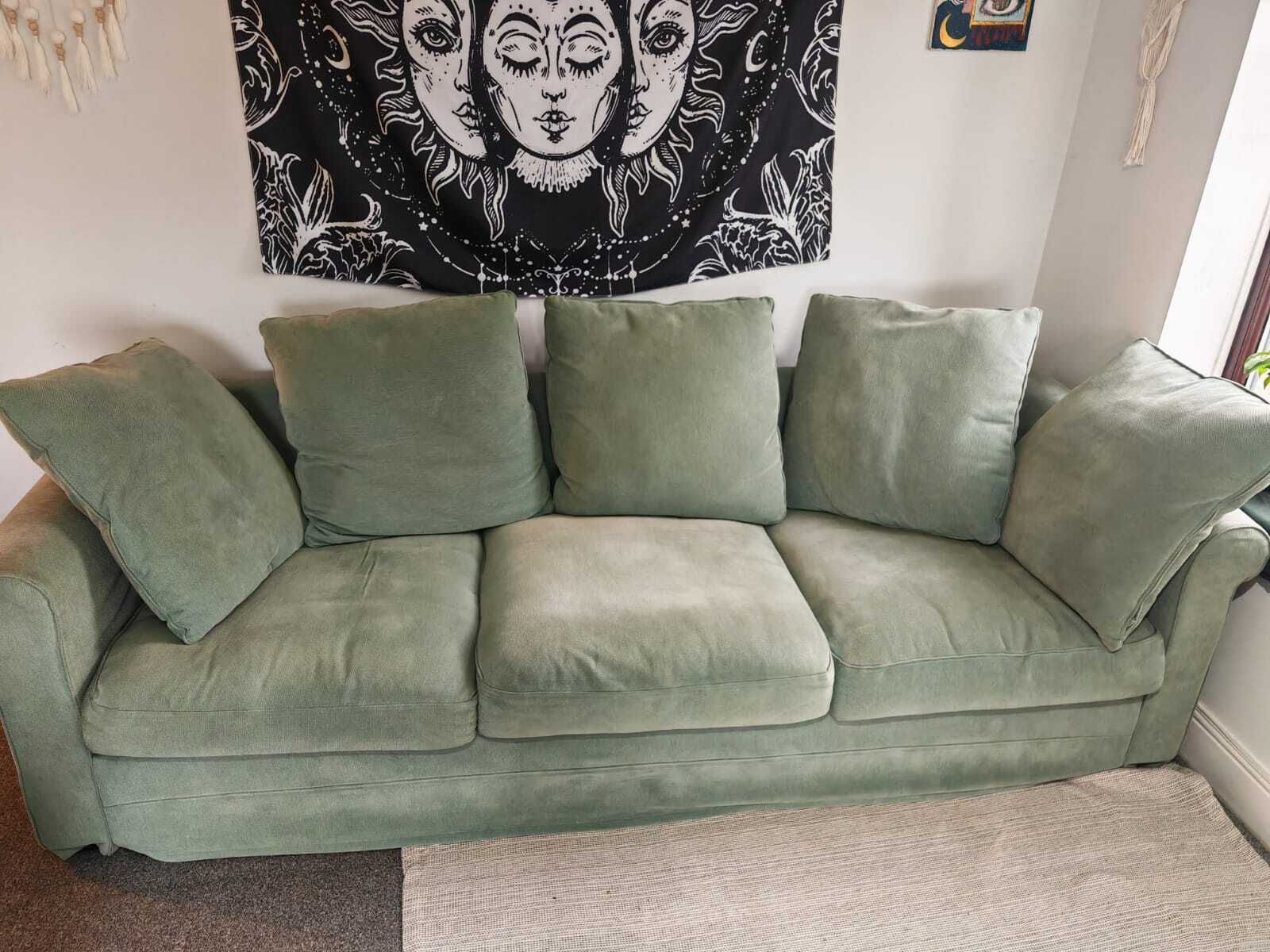 Light Green Sofa