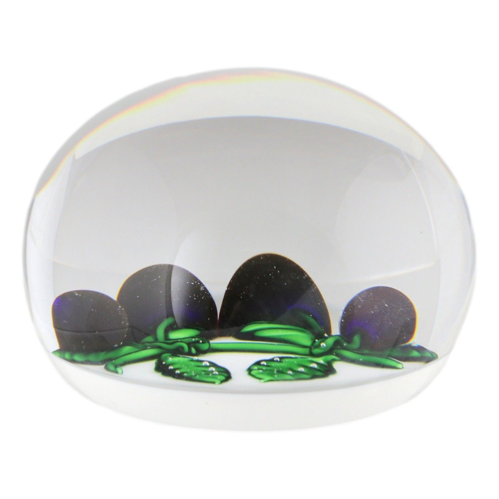 St Louis Glass France Paperweight Fruit Berries 1984 photo furniture