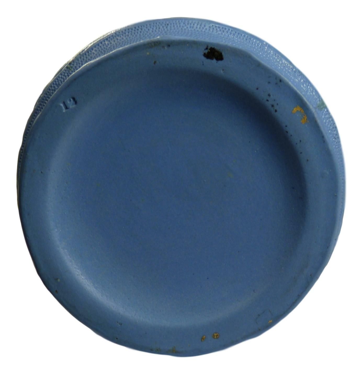 photo for sale Antique Edward Walley Death Of Abel Relief Moulded Jug 9 1/4" Metal Lid C1845