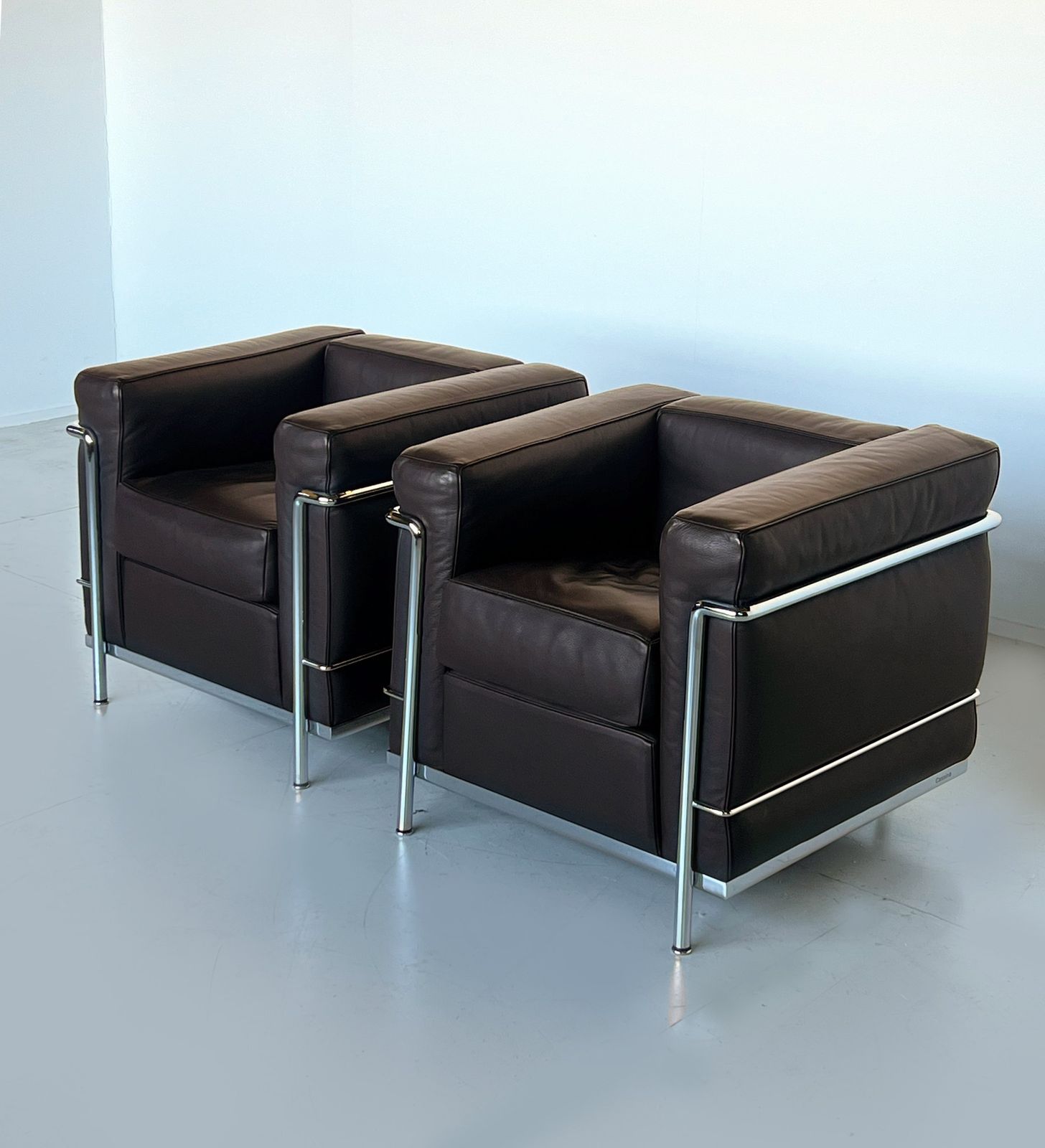 Lc2 Armchairs By Le Corbusier, Pierre Jeanneret, Charlotte Perriand For Cassina photo Furniture
