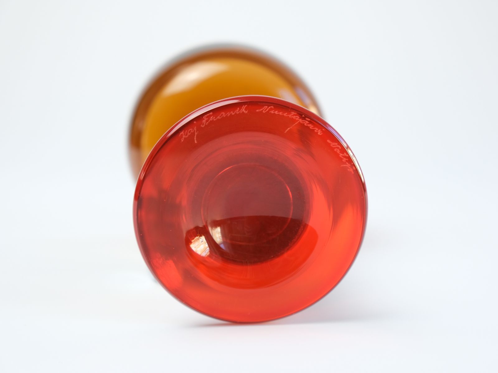 photo furniture Kaj Franck Model Kf539 "Pokaali" Goblet For Nuutajärvi Notsjö, Circa 1972