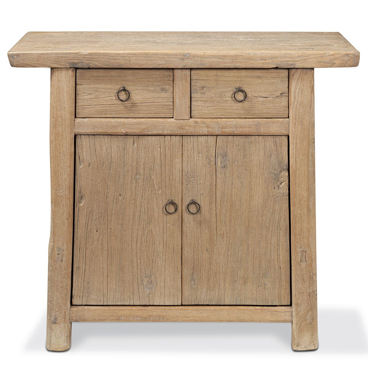 Tapered Natural Elm Cabinet, Traditional photo furniture