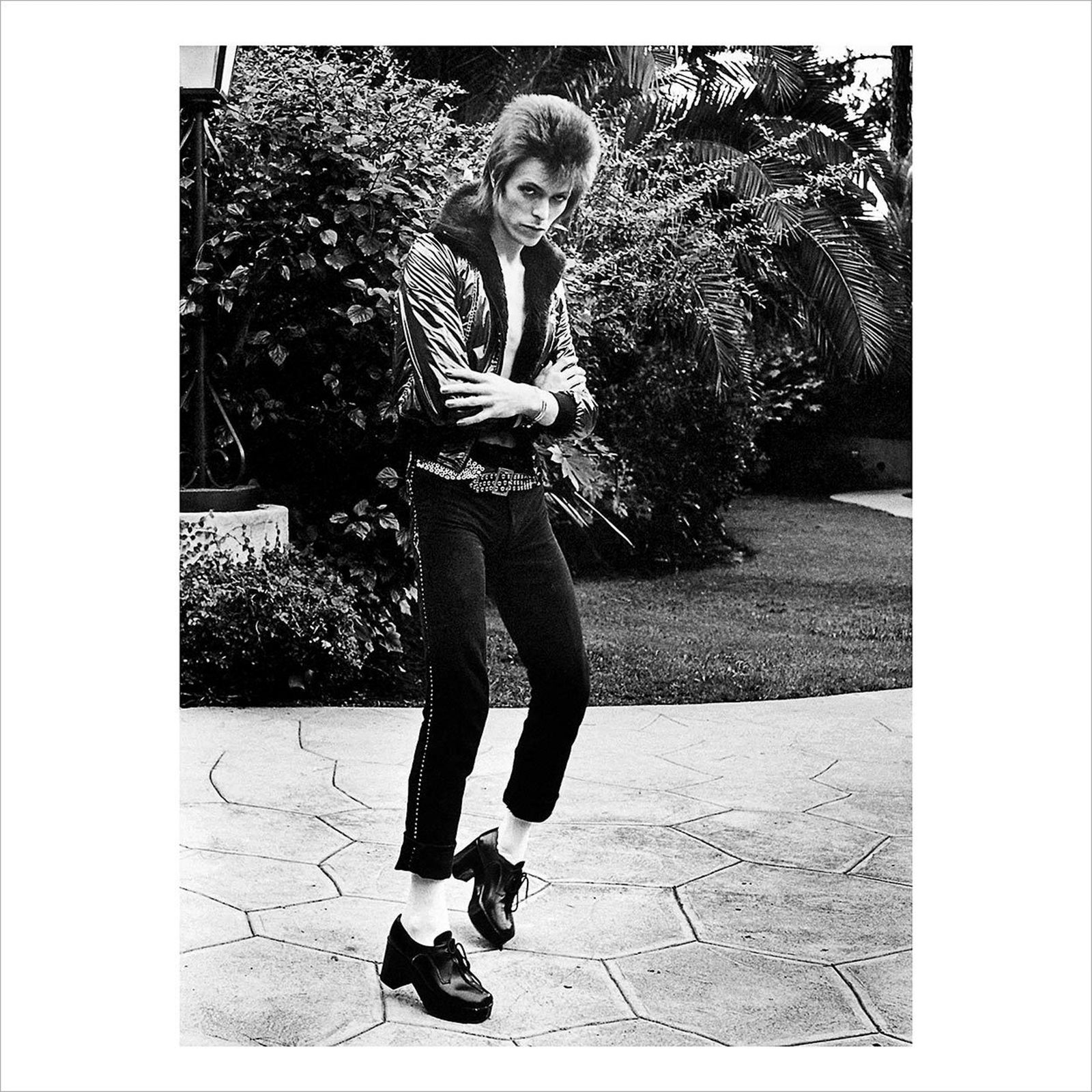 Signed Mick Rock “David Bowie, Beverly Hills Hotel. 1972" Magnum Print, 2019