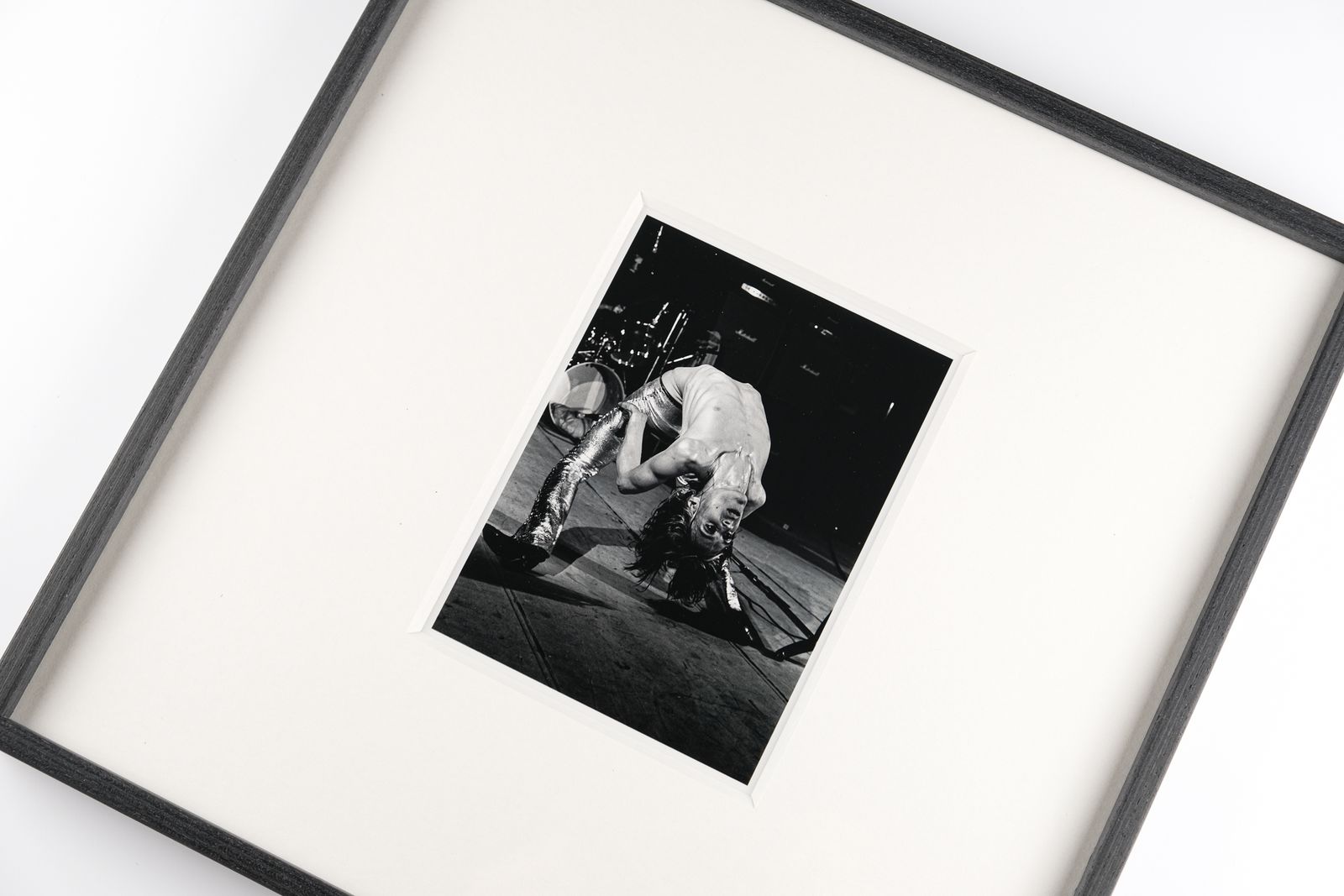 Signed Mick Rock “Iggy Pop, La Scala, London, 1972" Magnum Print, 2020 photo vintage