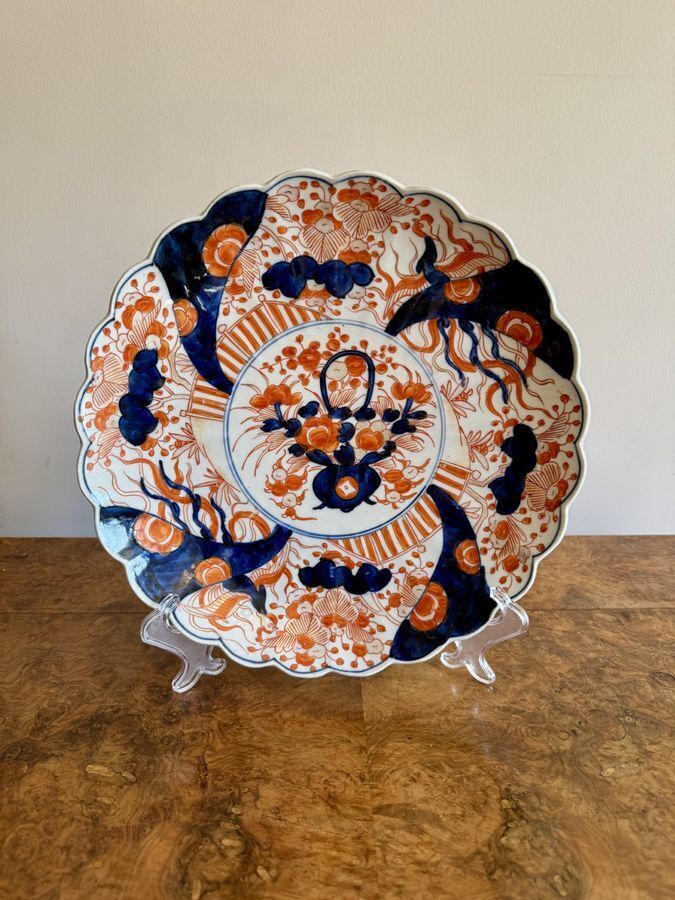 Lovely Quality Antique Japanese Imari Plate photo furniture