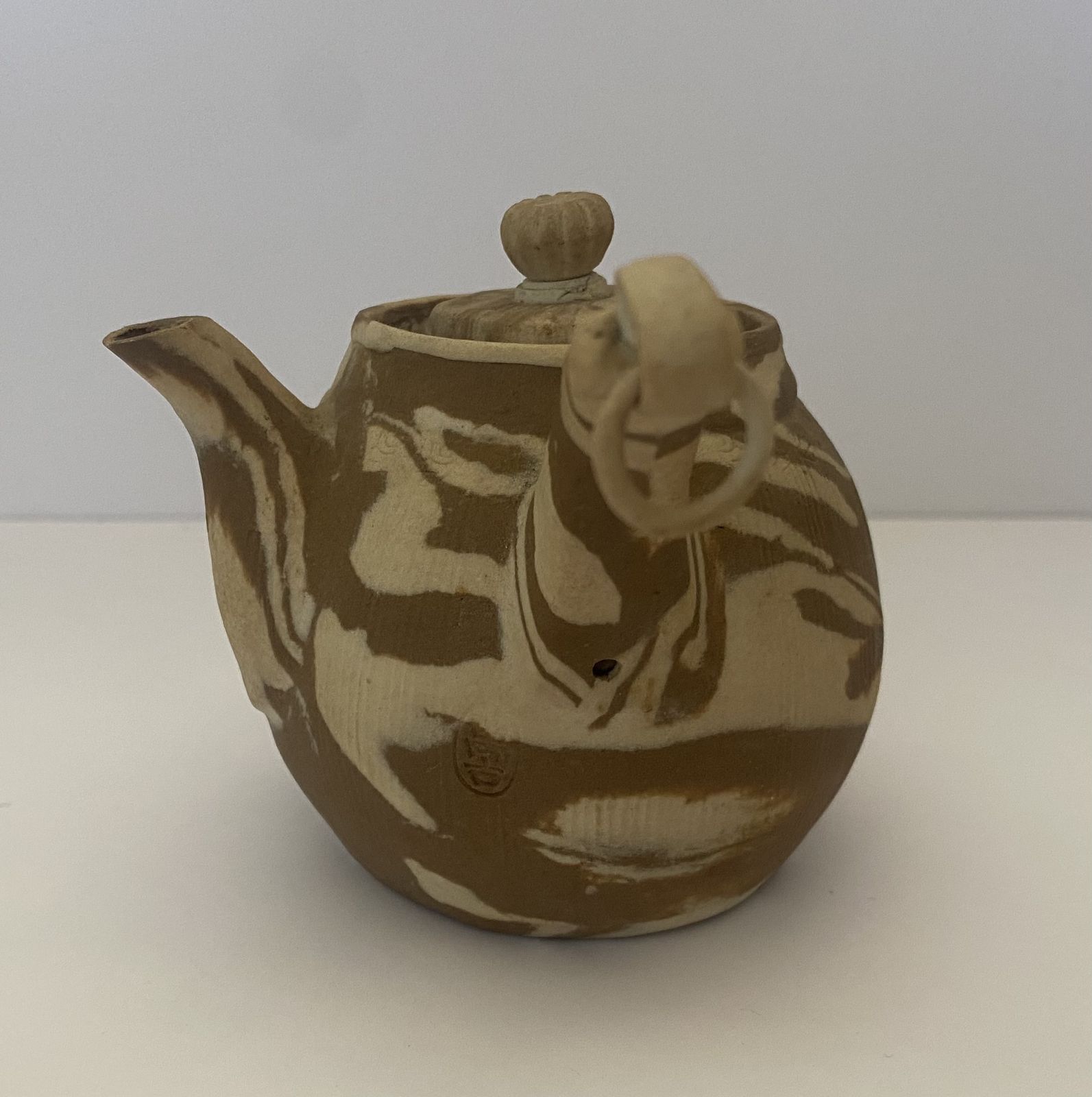 photo buy Antique, Taisho Period, Japanese Banko Ware Teapot