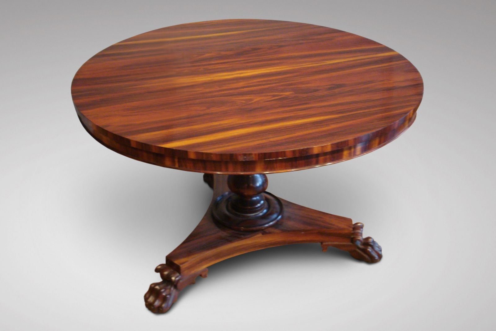 19th Century William IV Period Goncalo Alves Centre Table photo for sale